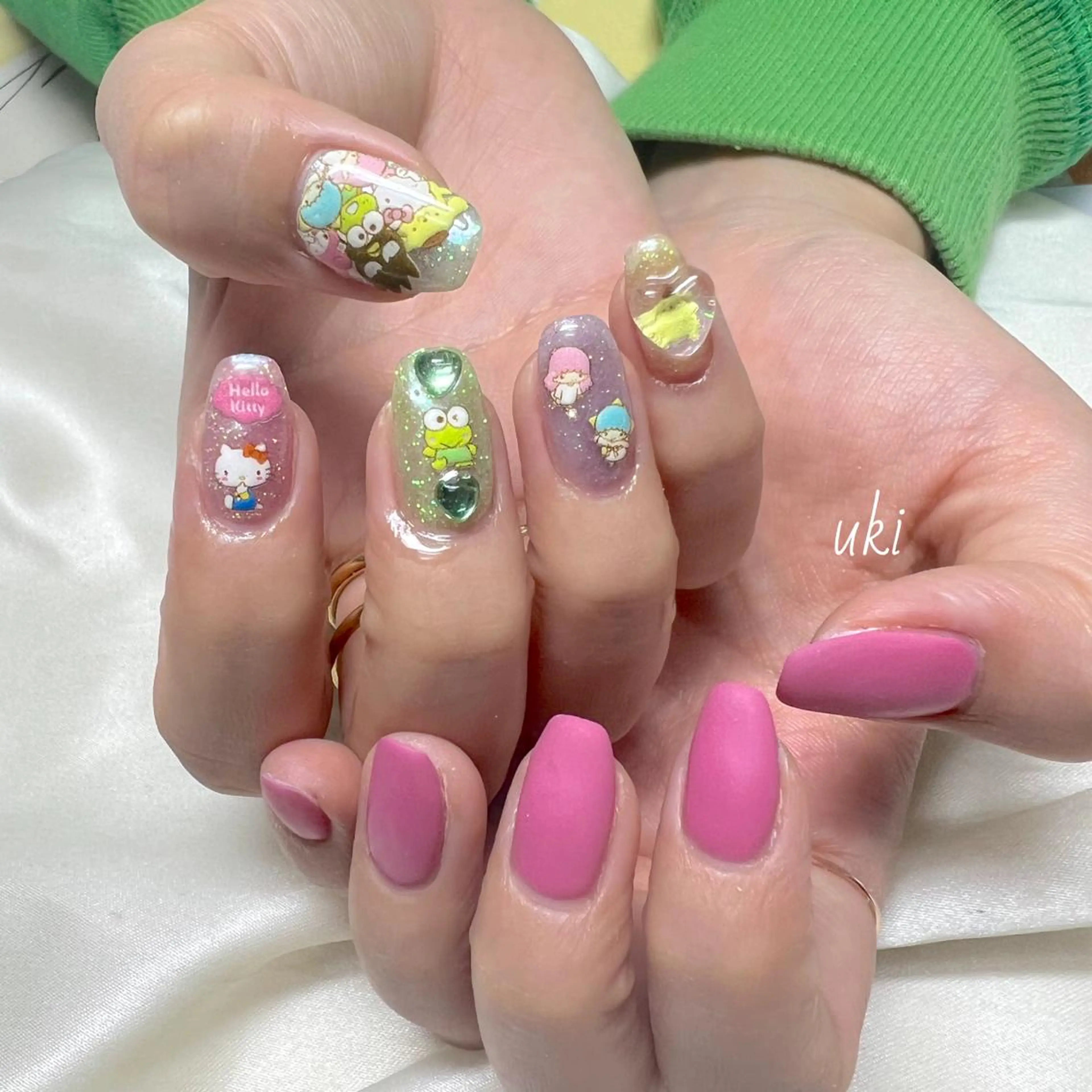 ネイル ハンドネイル Ameri nail /UKIのネイルデザイン