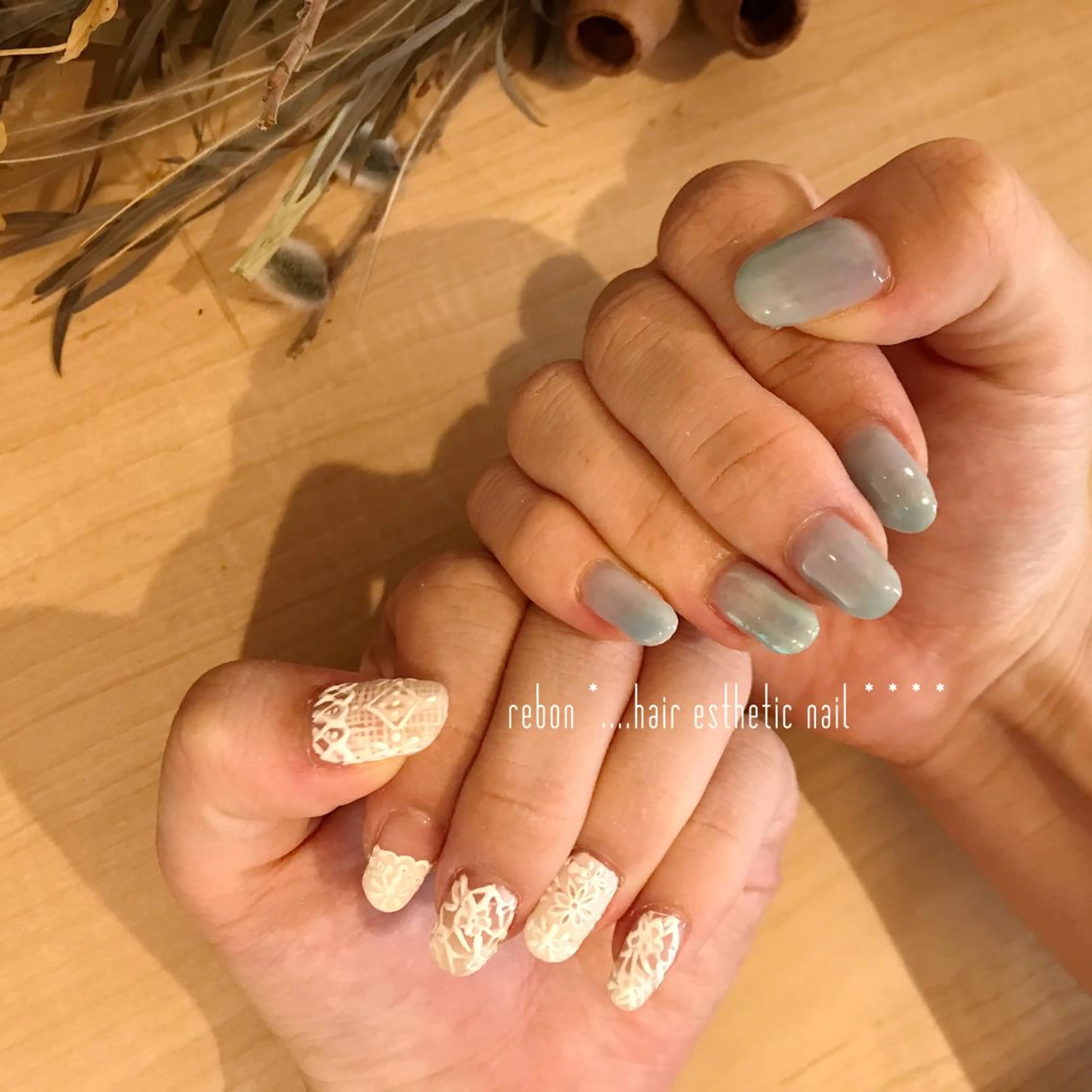 ネイル ハンドネイル フットネイル rebon＊ natsukiのネイルデザイン
