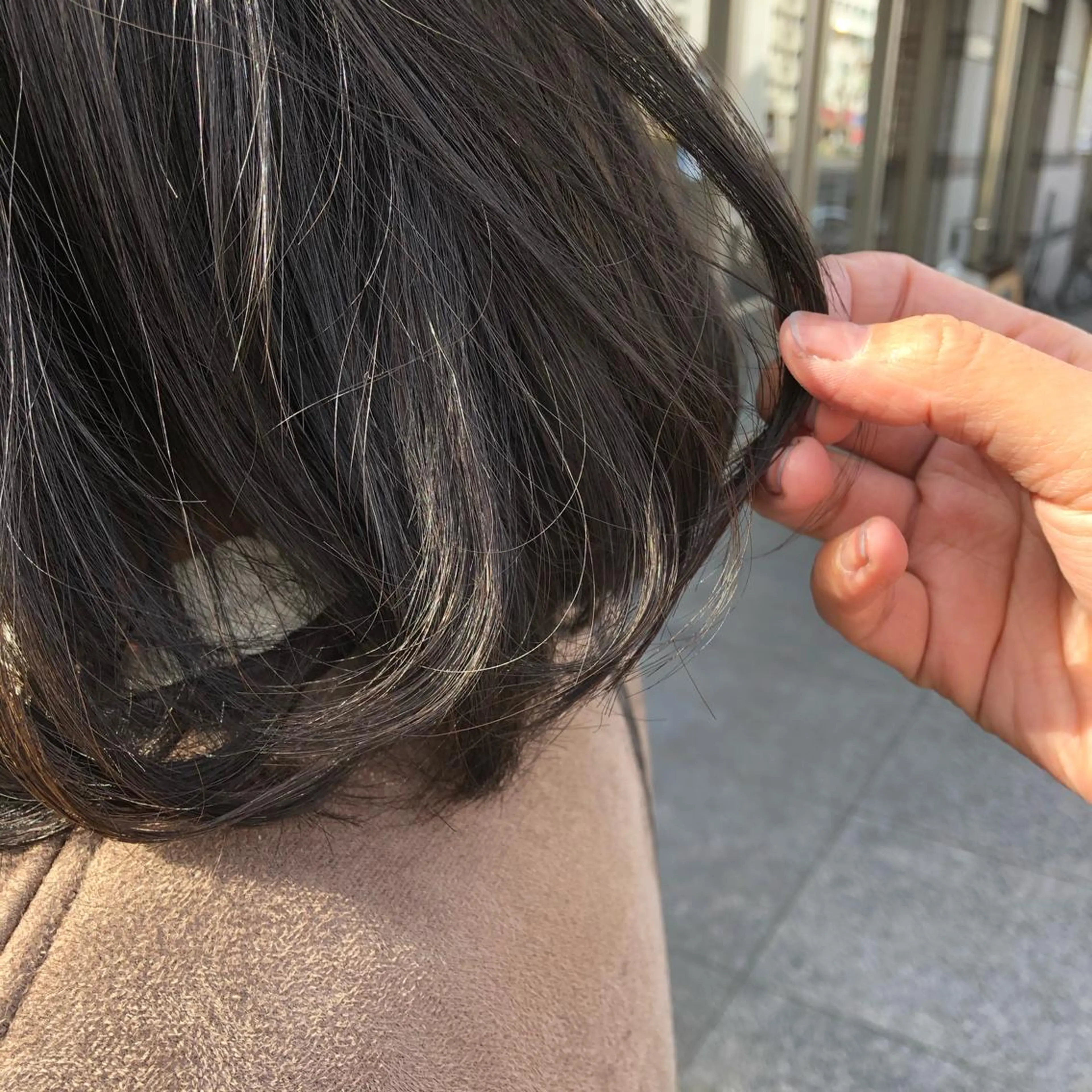 ミディアム レイヤー/高橋 みく /池下/千種のヘアスタイル