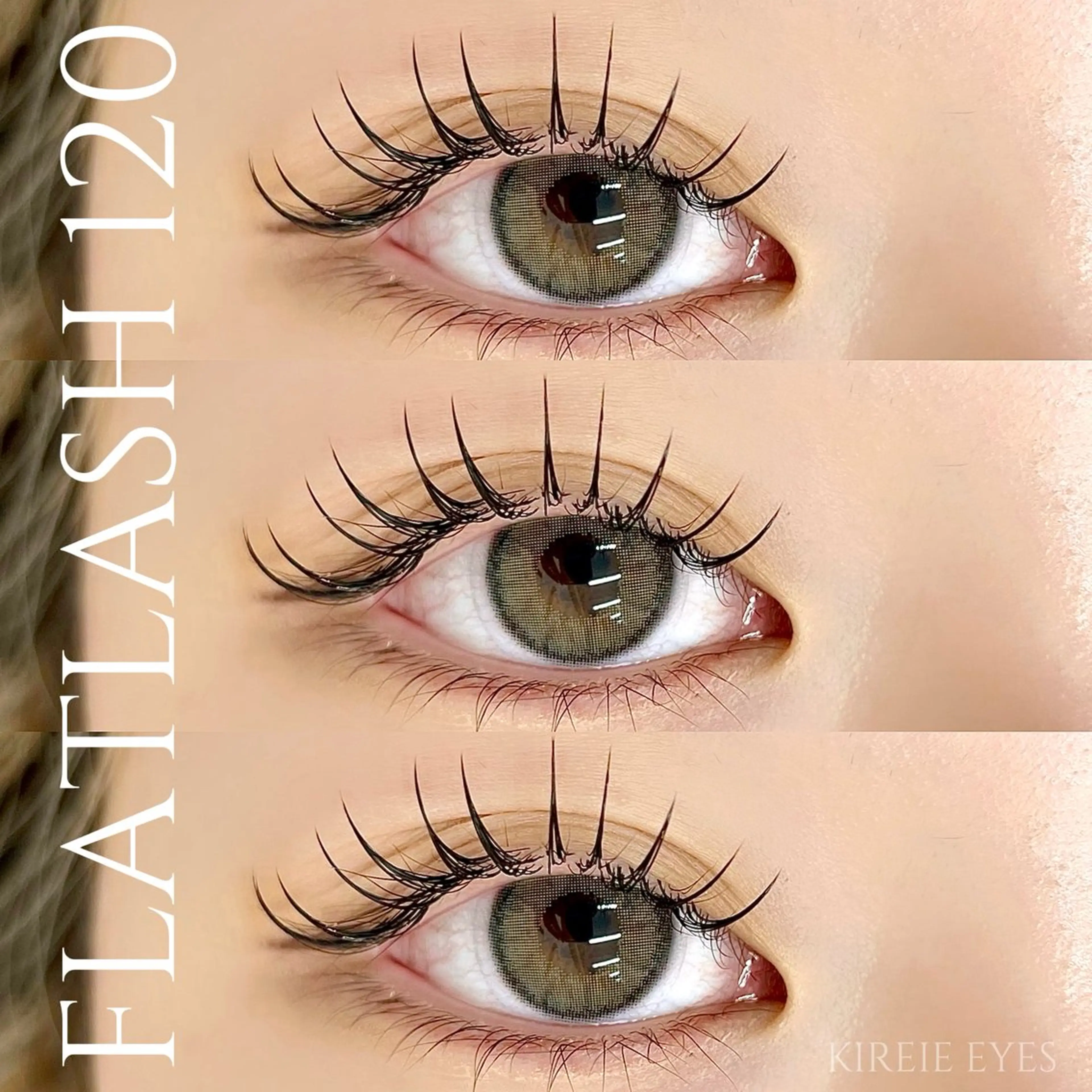 (オフなし)フラットラッシュ80〜100本の写真