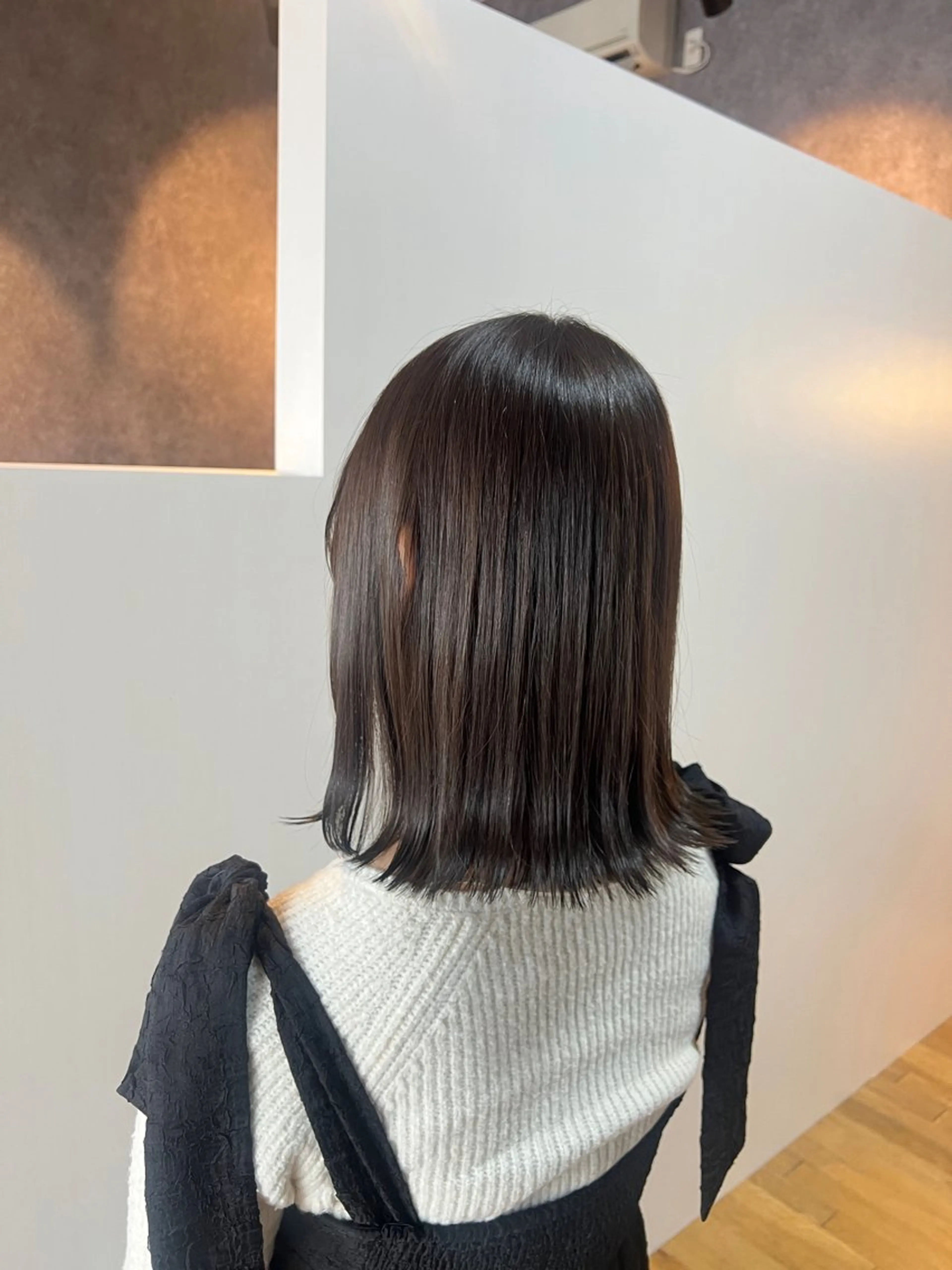 カラー ブラウンカラー オリーブブラウン 水田 芹七のヘアスタイル