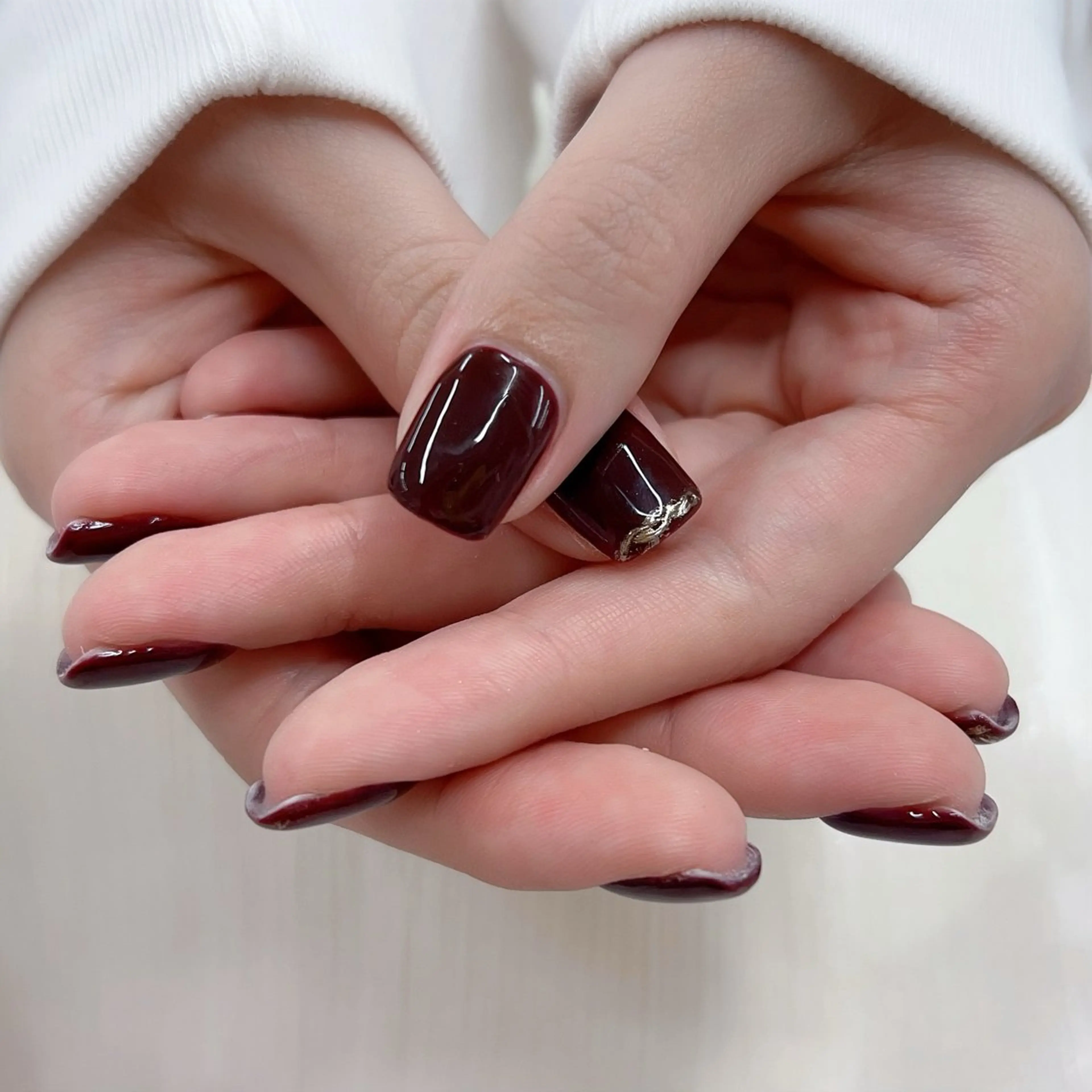 ネイル アートネイル ミラーネイル オフィスネイル ワンカラーネイル シンプルネイル ハンドネイル キャンアイドレッシー 新小岩のネイルデザイン