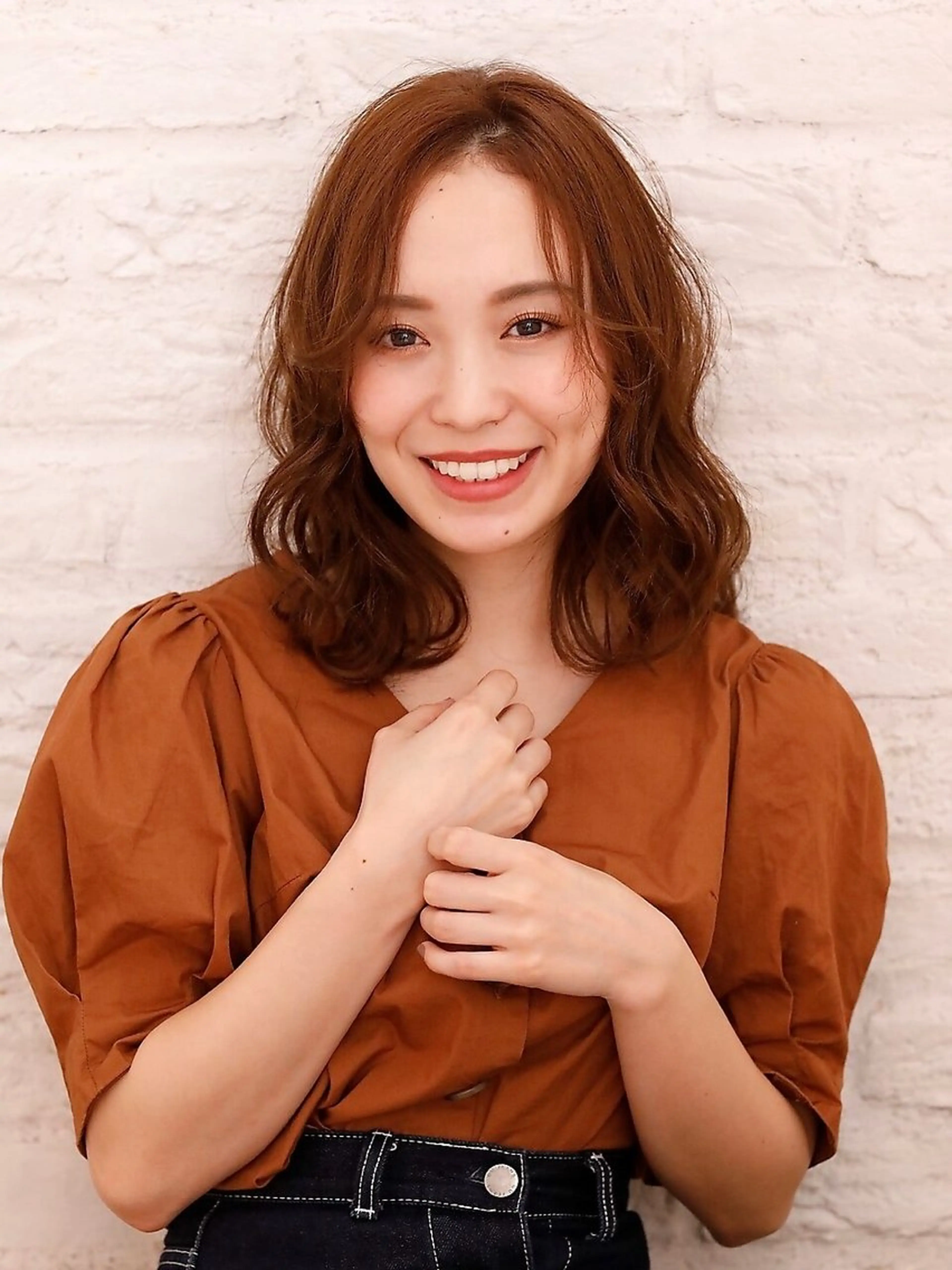 ミディアム 吉祥寺 似合 わせcut/kanaのヘアスタイル