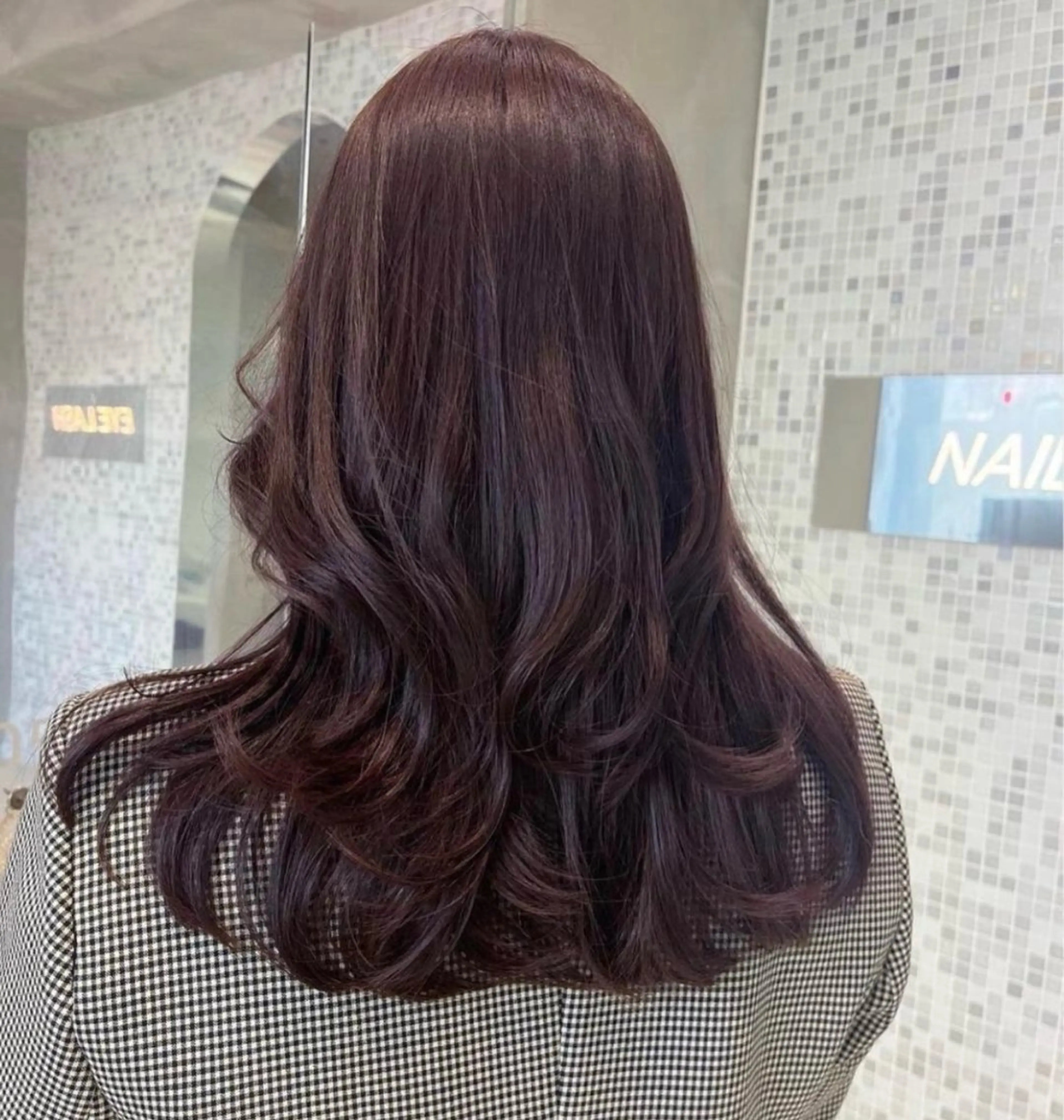 ロング カラー 韓国ヘア／レイヤー/ 🤍ayumuのヘアスタイル