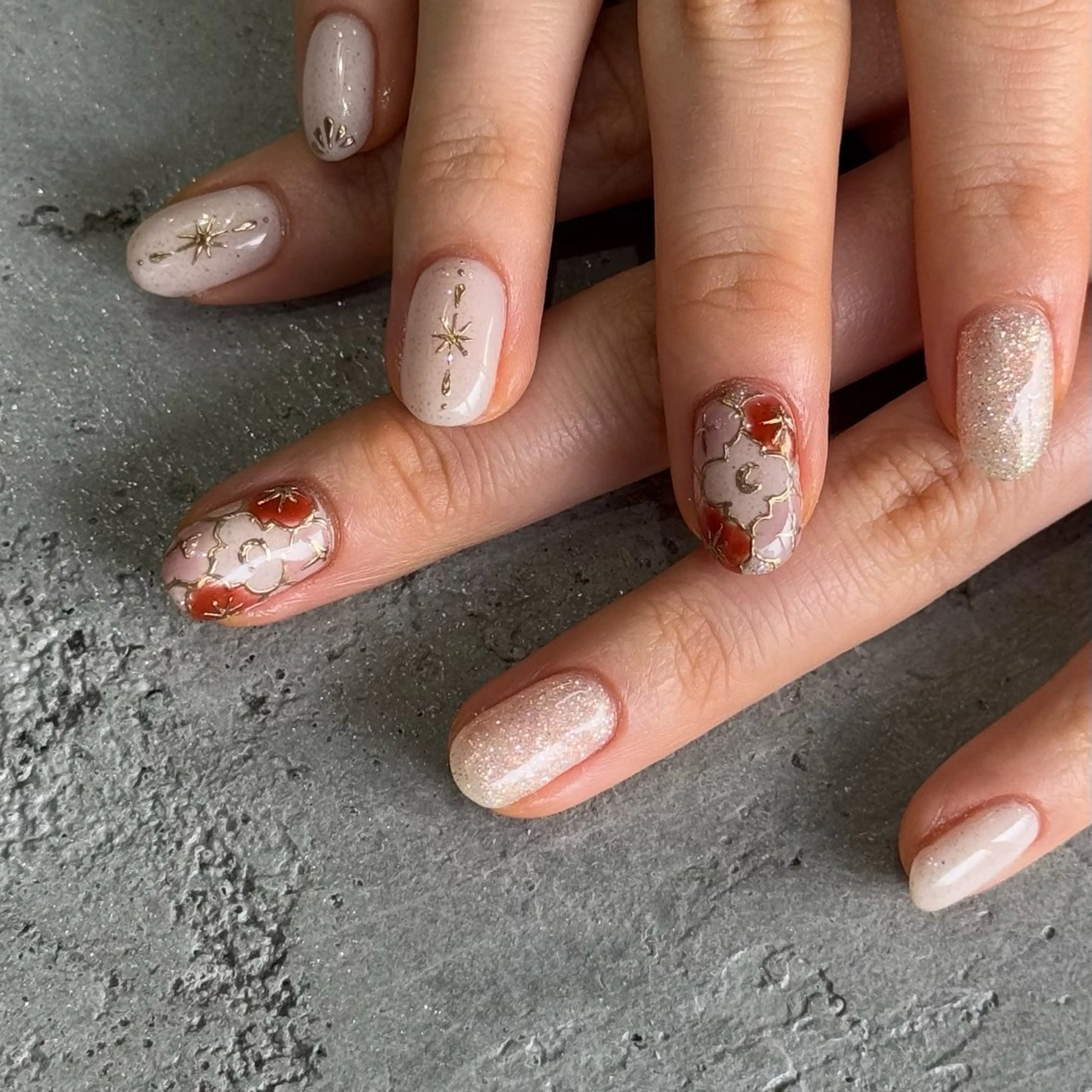 ネイル ハンドネイル HARUKA ネイリスト福岡/薬院のネイルデザイン