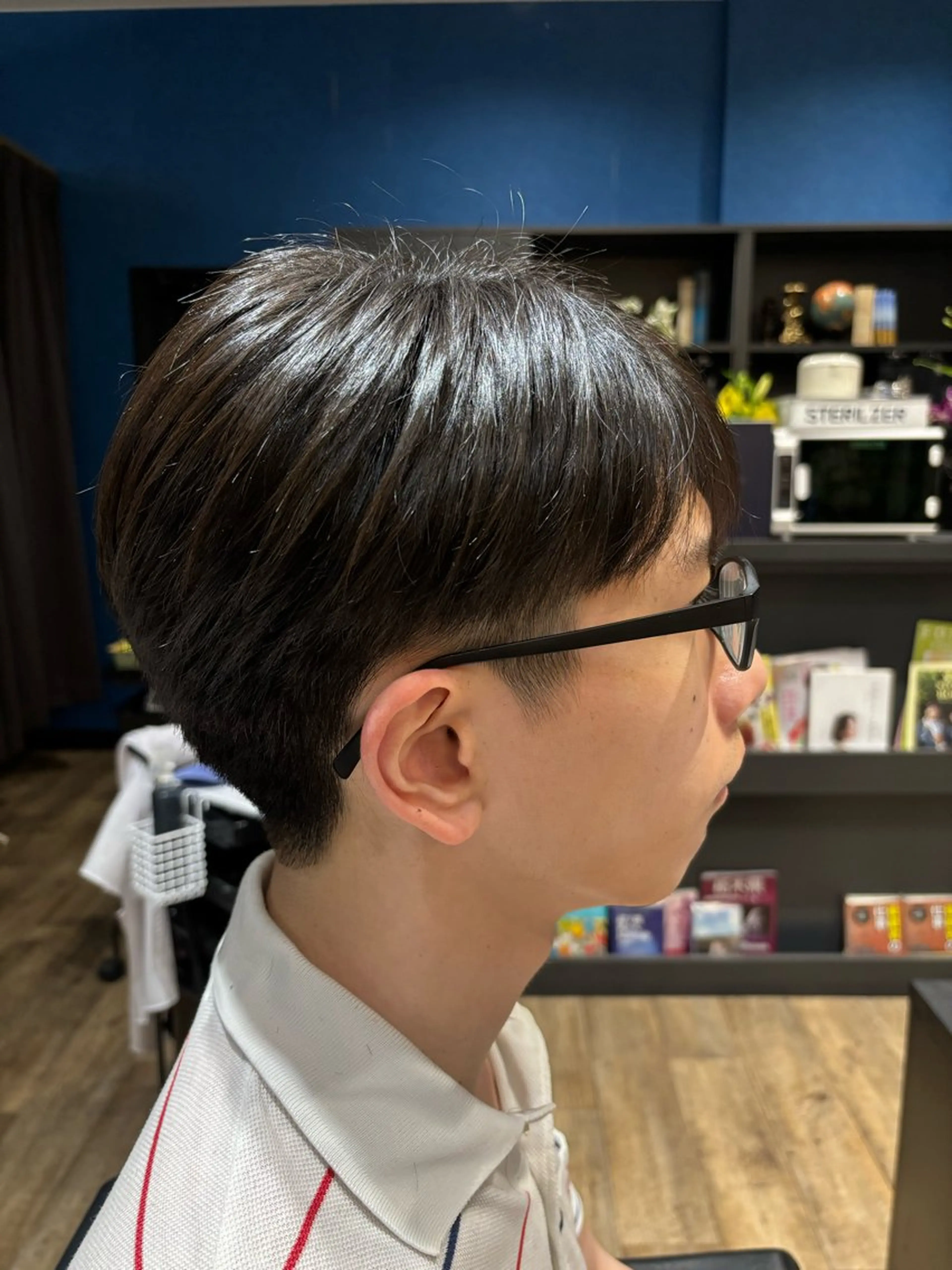 ショート メンズ カット 四役 蒼海のヘアスタイル