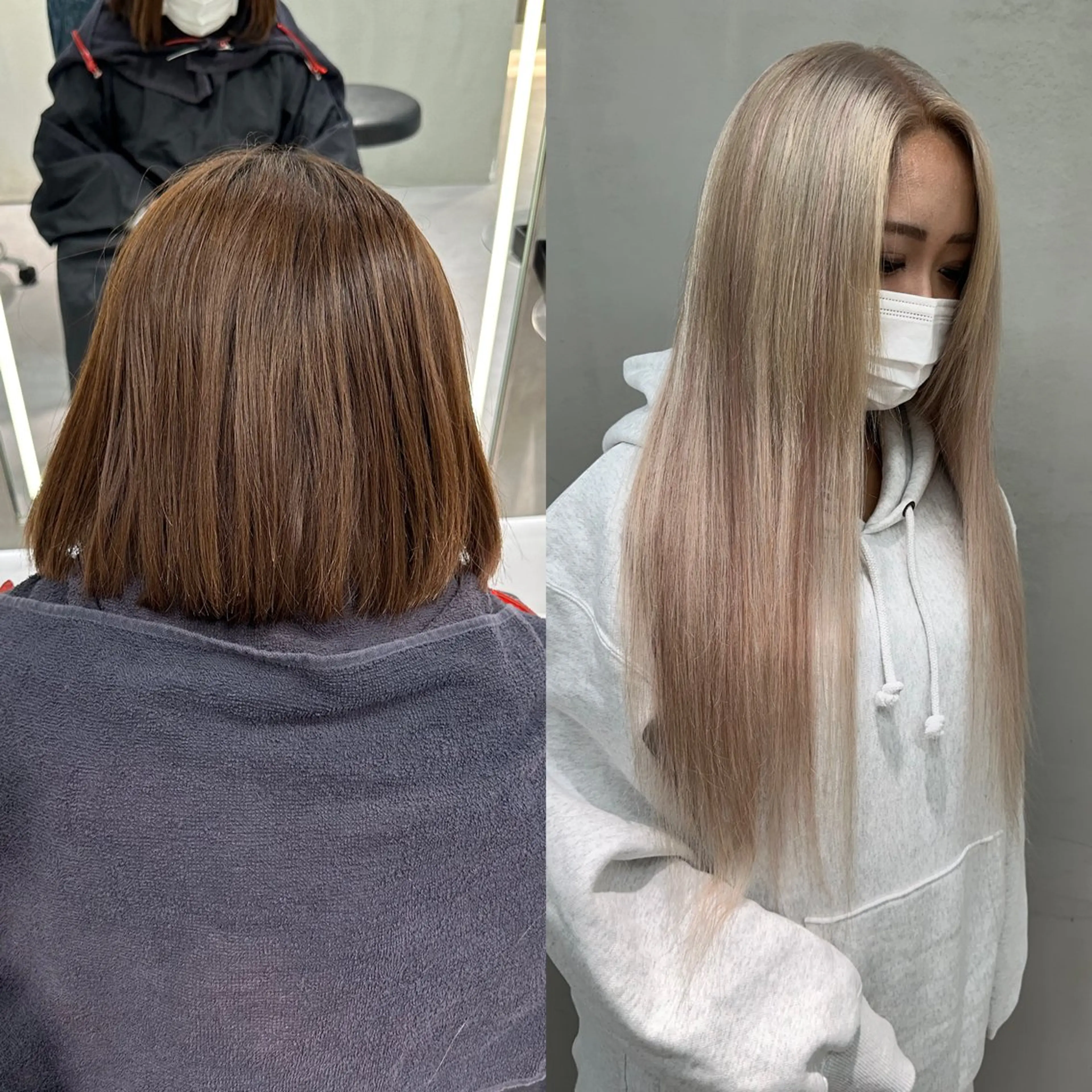セミロング カラー パーマ ヘアアレンジ メンズ キッズ 🌟代表 Yuito🌟のヘアスタイル