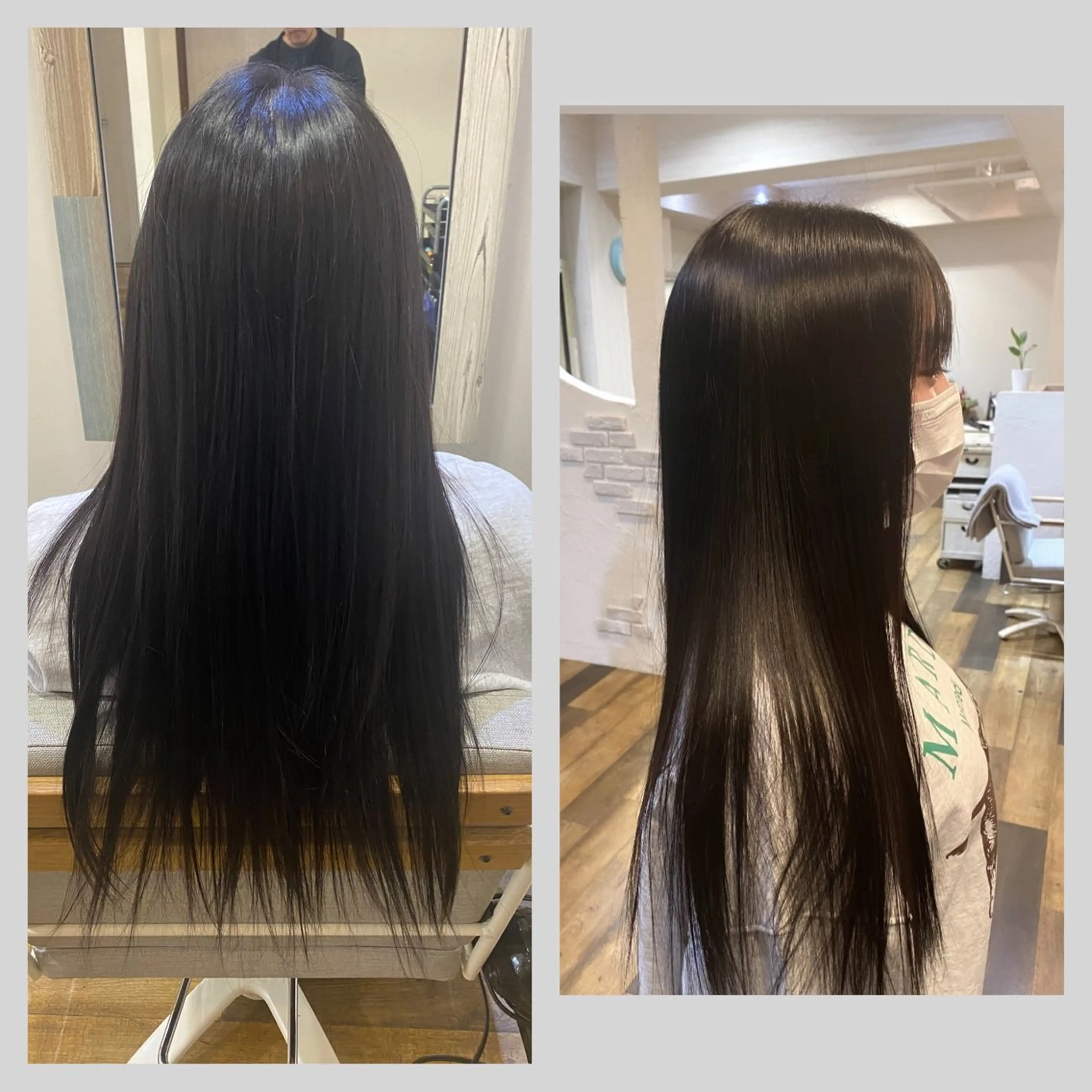 ロング パーマ 佐藤 沙也輝のヘアスタイル