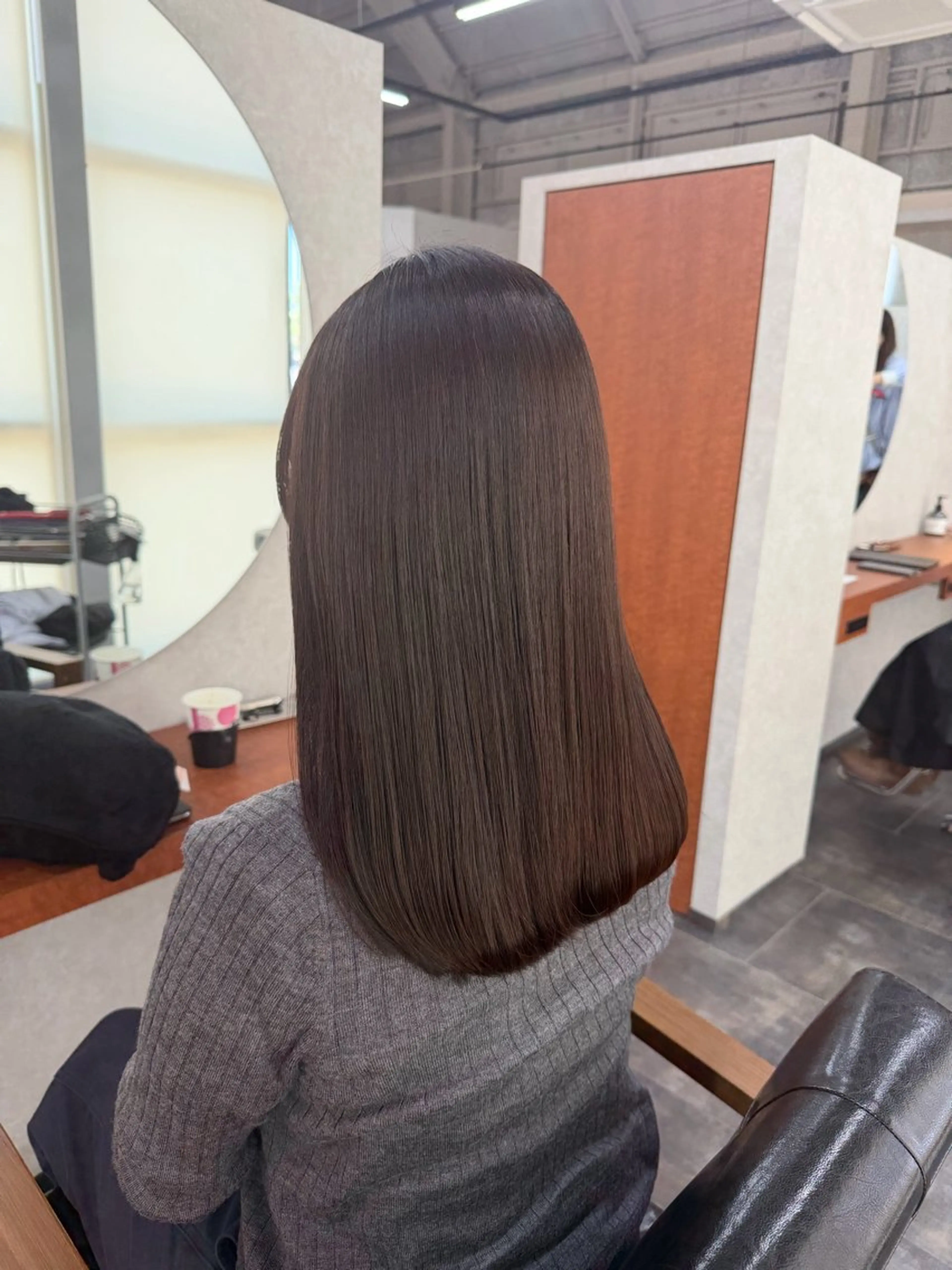 ミディアム カラー osada mioのヘアスタイル