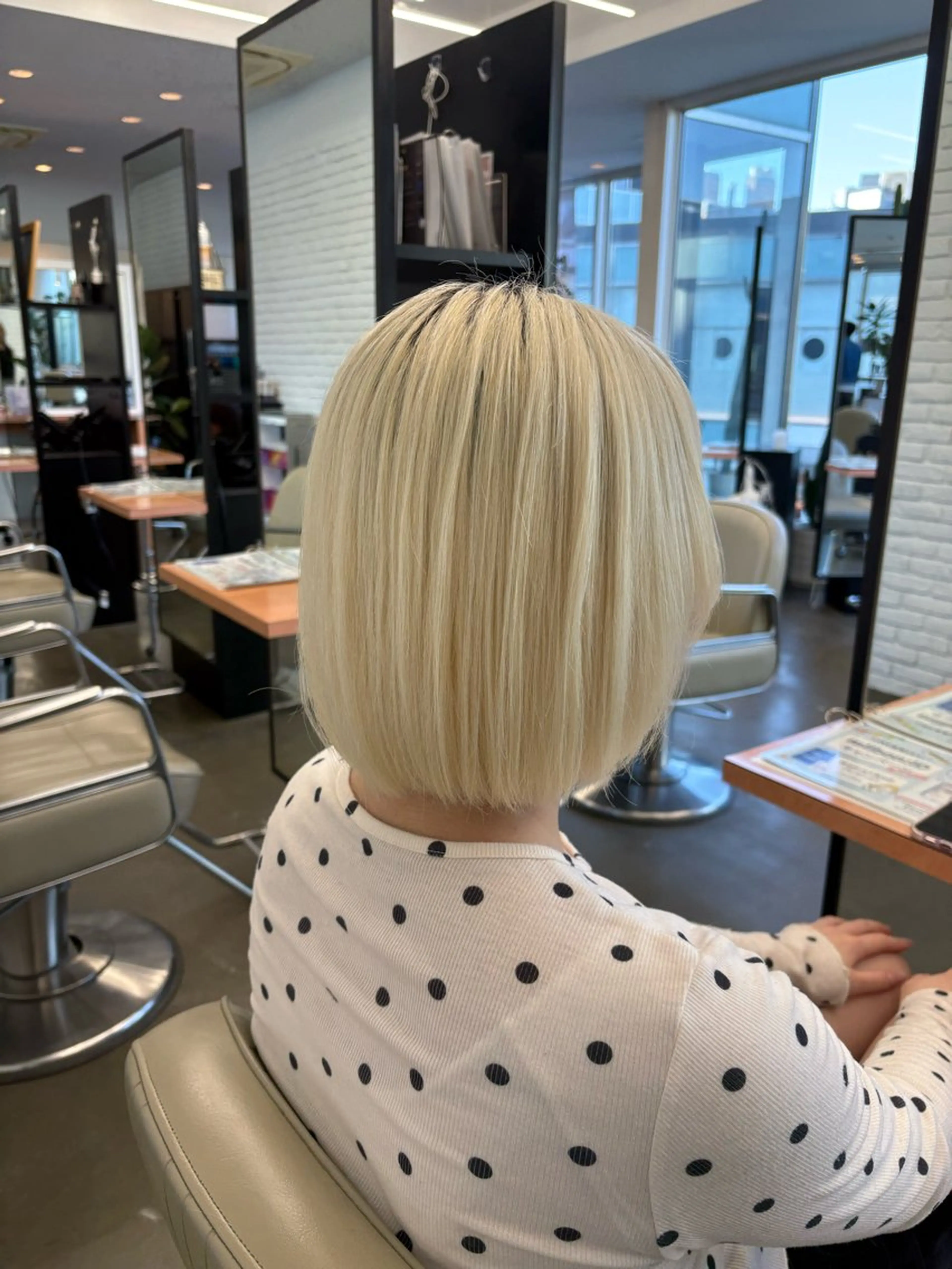 ショート ボブ ディフィーノ青山所属・nonoka/ボブ/ 暖色カラー/表参道のヘアスタイル