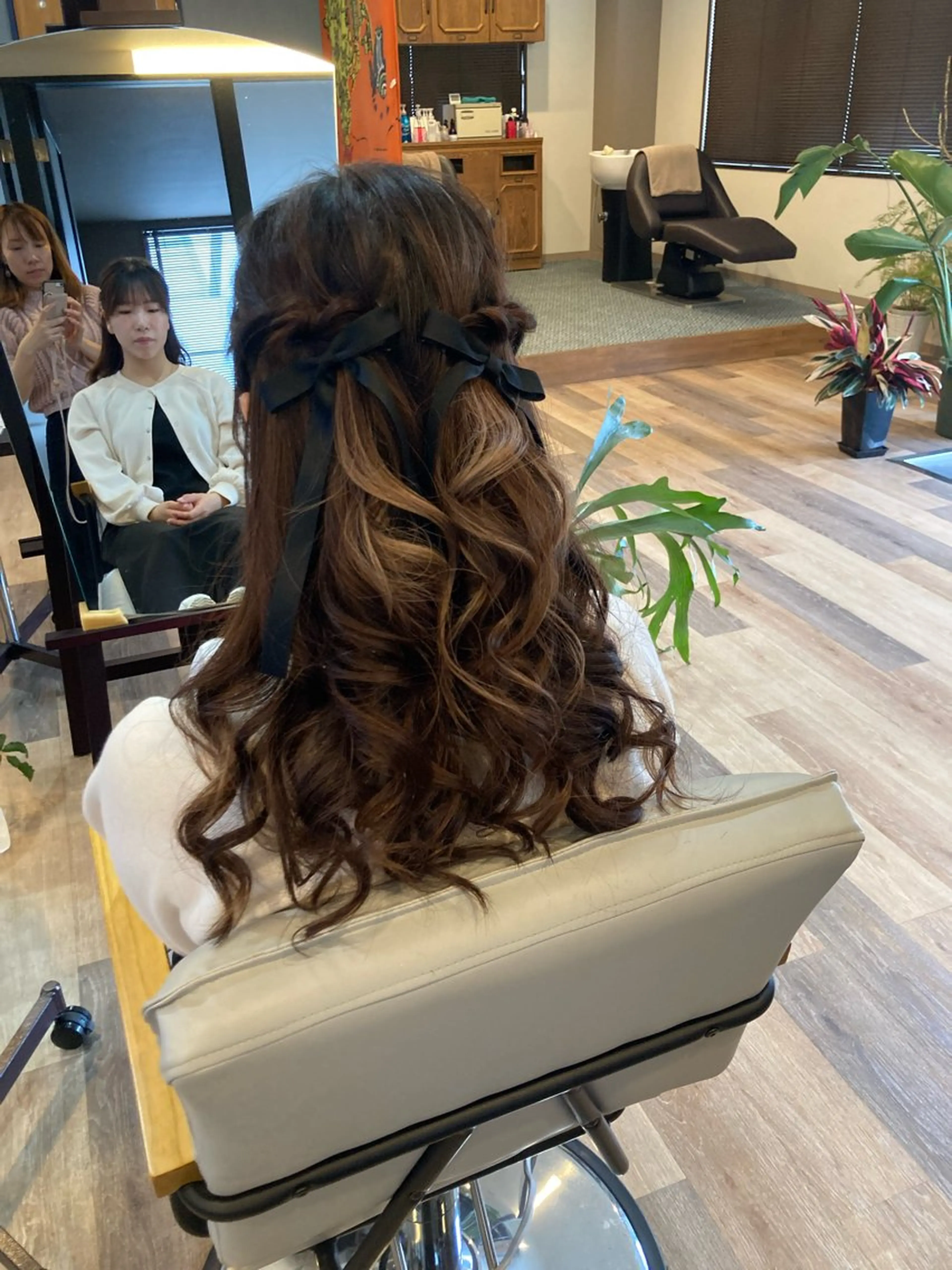 ロング ヘアセット 中野 紹江のマツエク・マツパデザイン