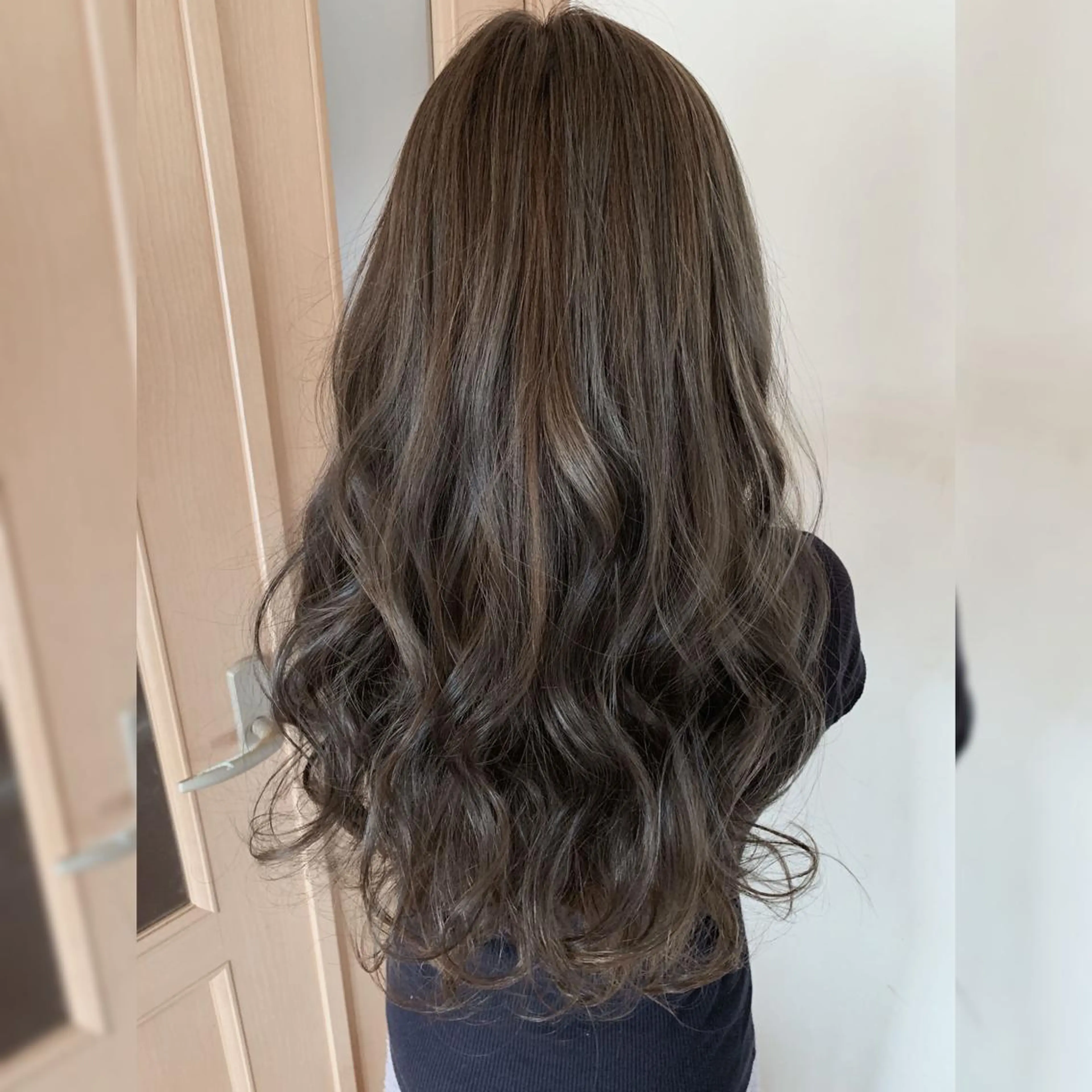 ロング カラー トリートメント cecile hair所属・開發 紗貴のヘアスタイル