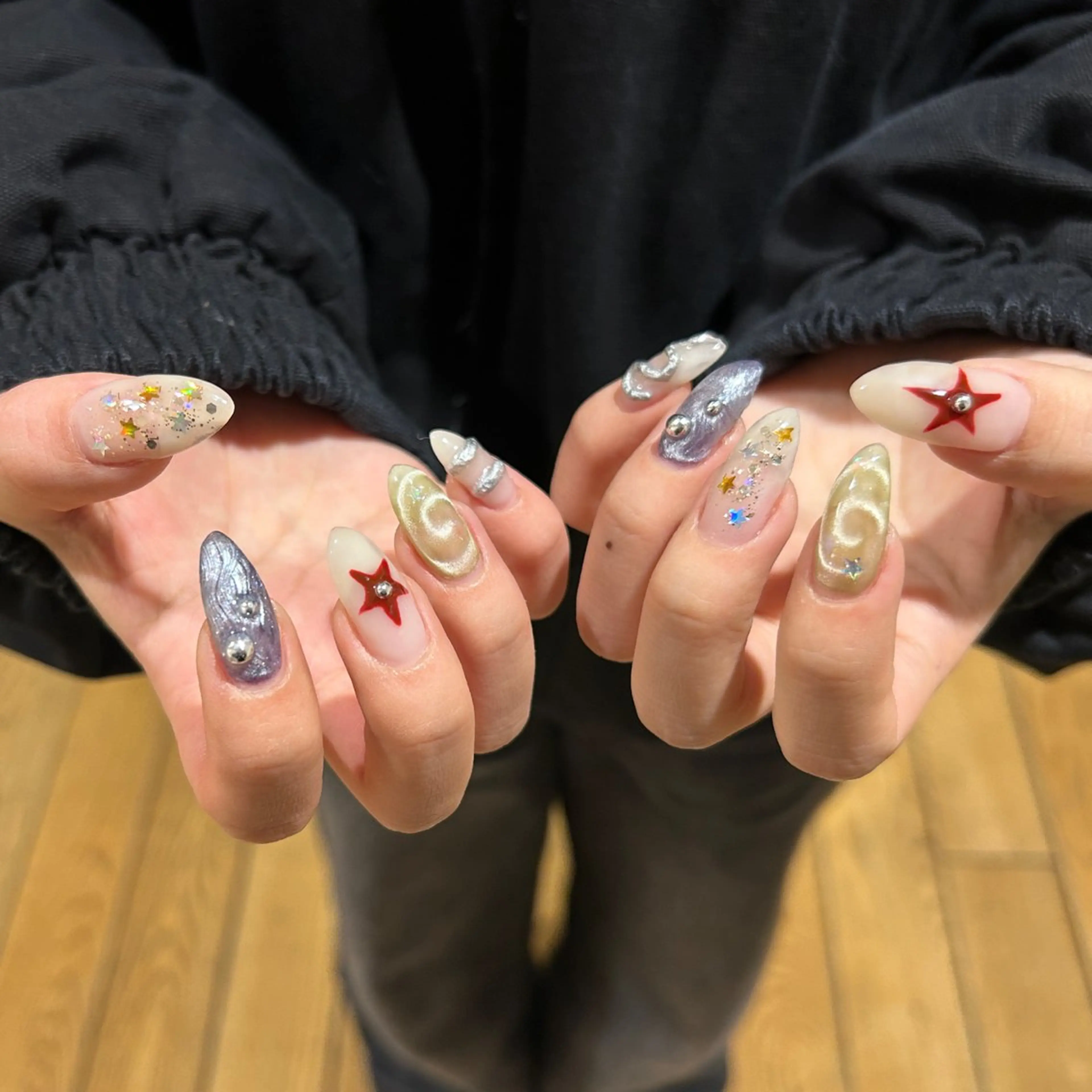 ネイル Hanna 🫧のネイルデザイン