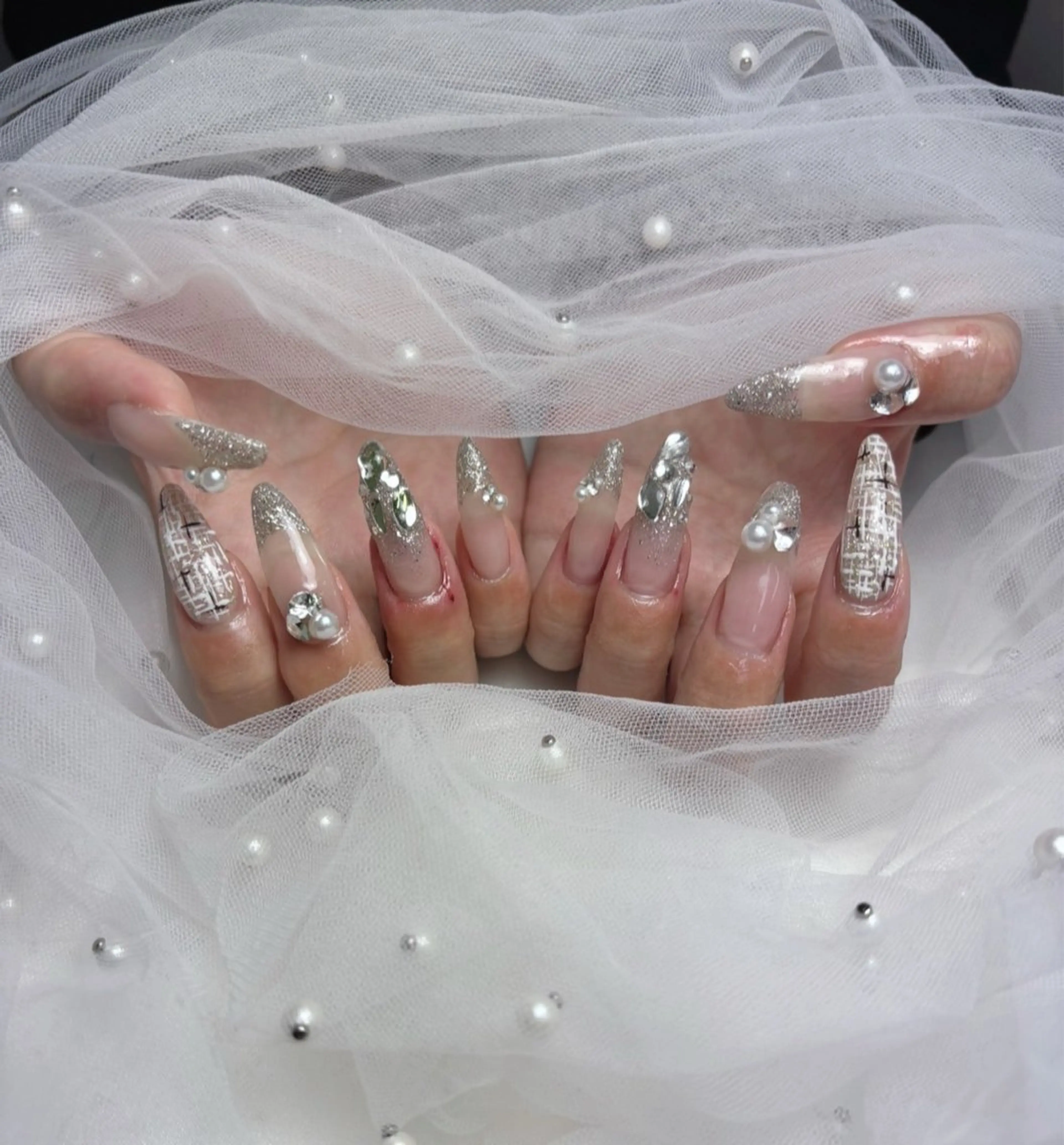 ミディアム Amonail♡ RINAのネイルデザイン