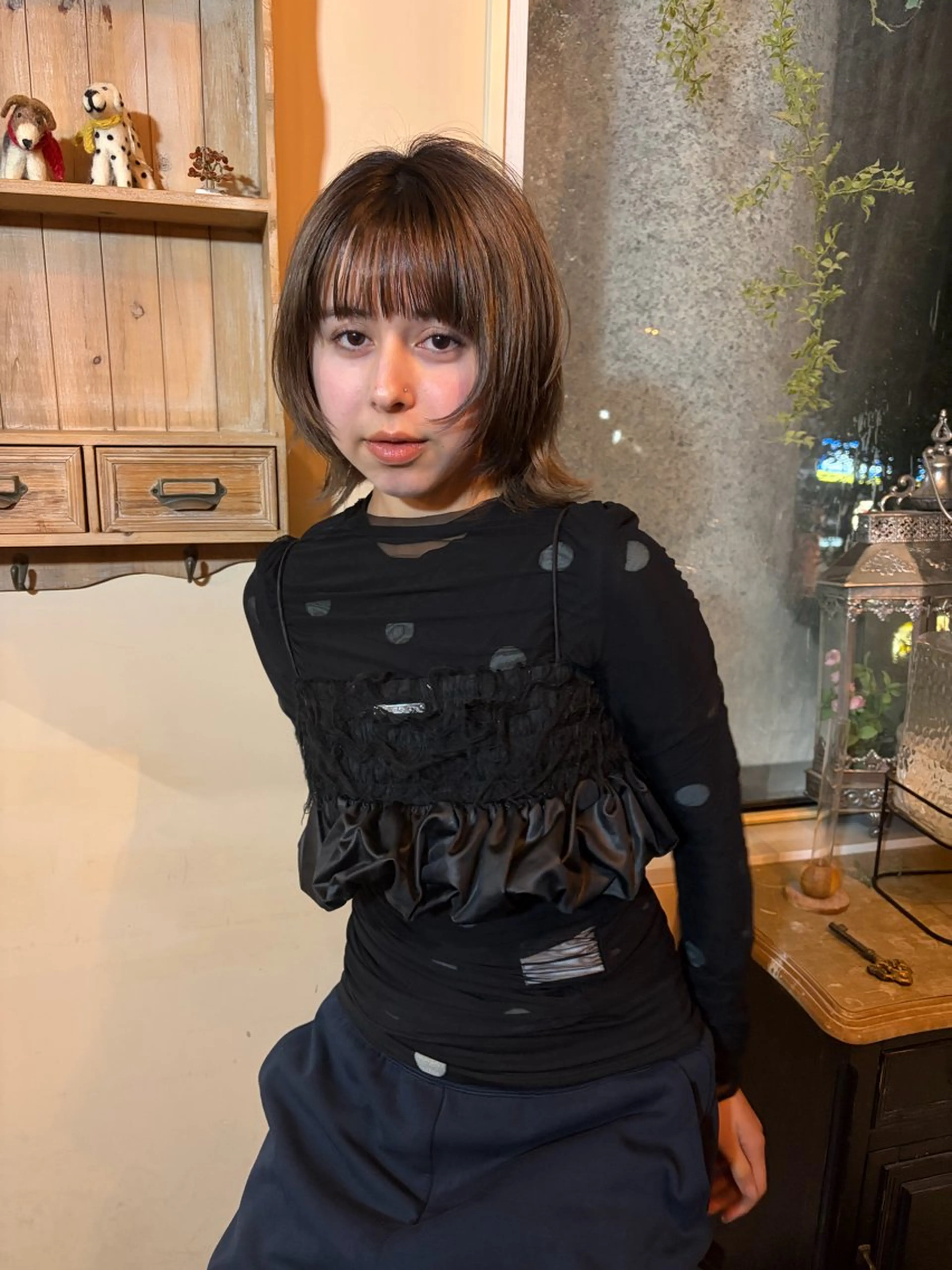 ショート 笠井 彩花のヘアスタイル