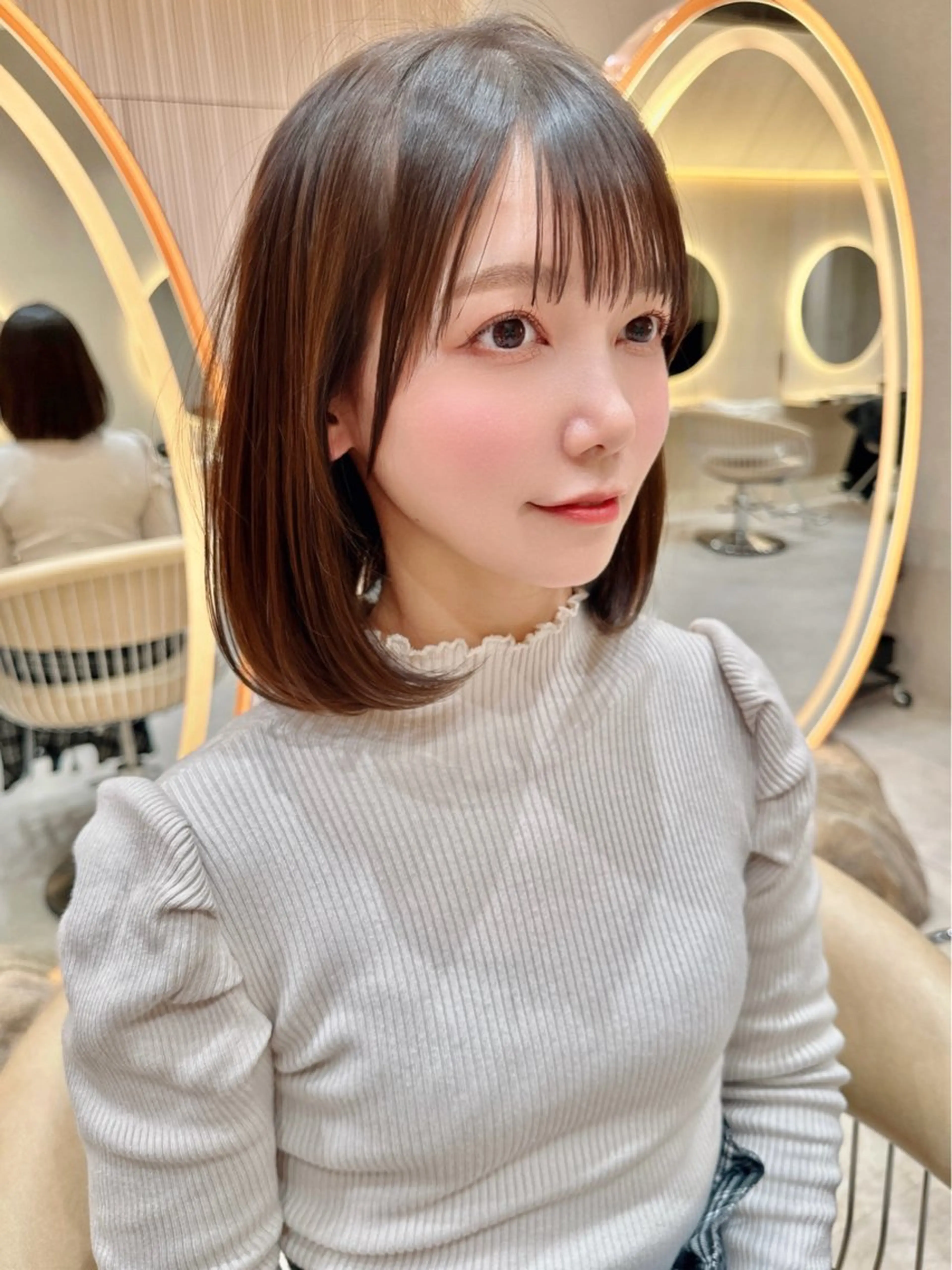 ショート カラー カット ヘアカラー トリートメント 縮毛矯正✨🫧 レイヤー川村利幸のヘアスタイル