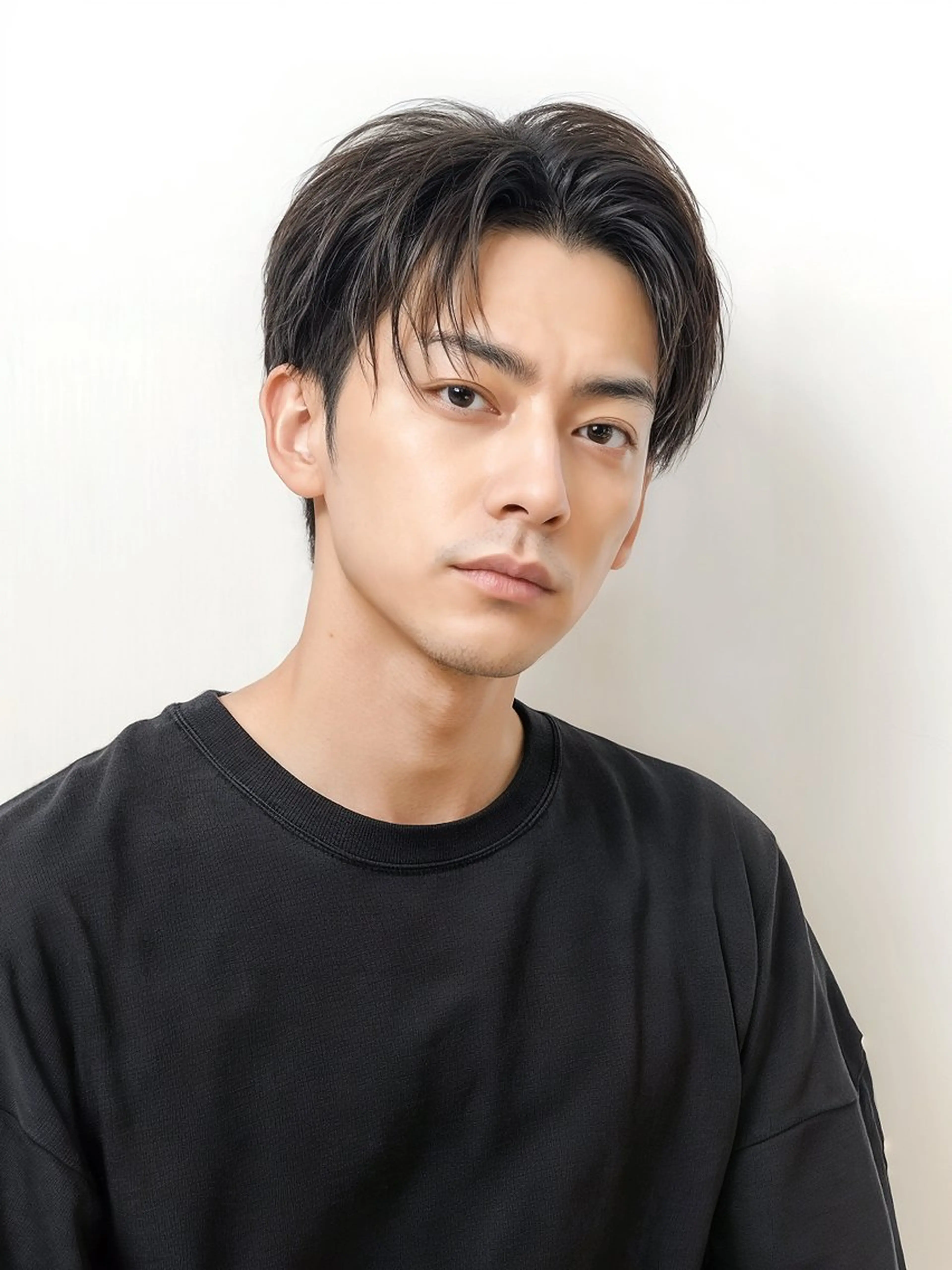 ショート パーマ メンズ 鹿子島 昇彦のヘアスタイル