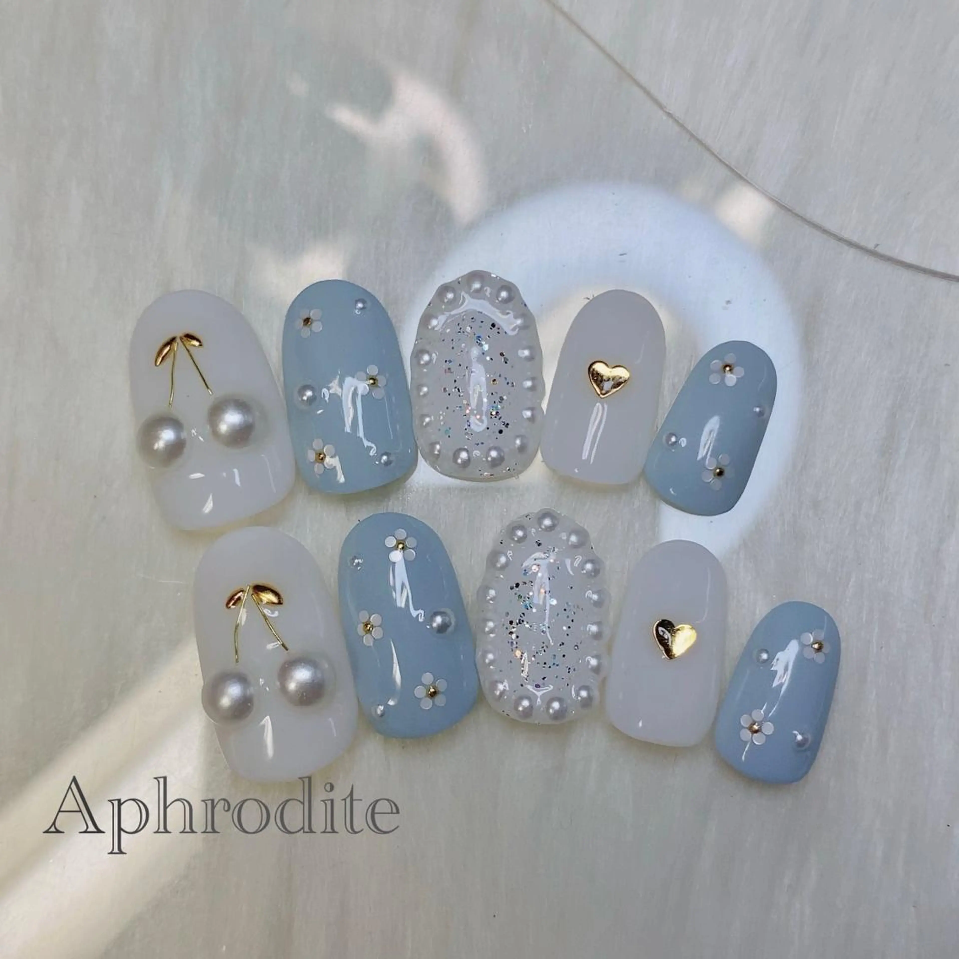 ネイル Aphrodite パラジェル認定サロンのネイルデザイン