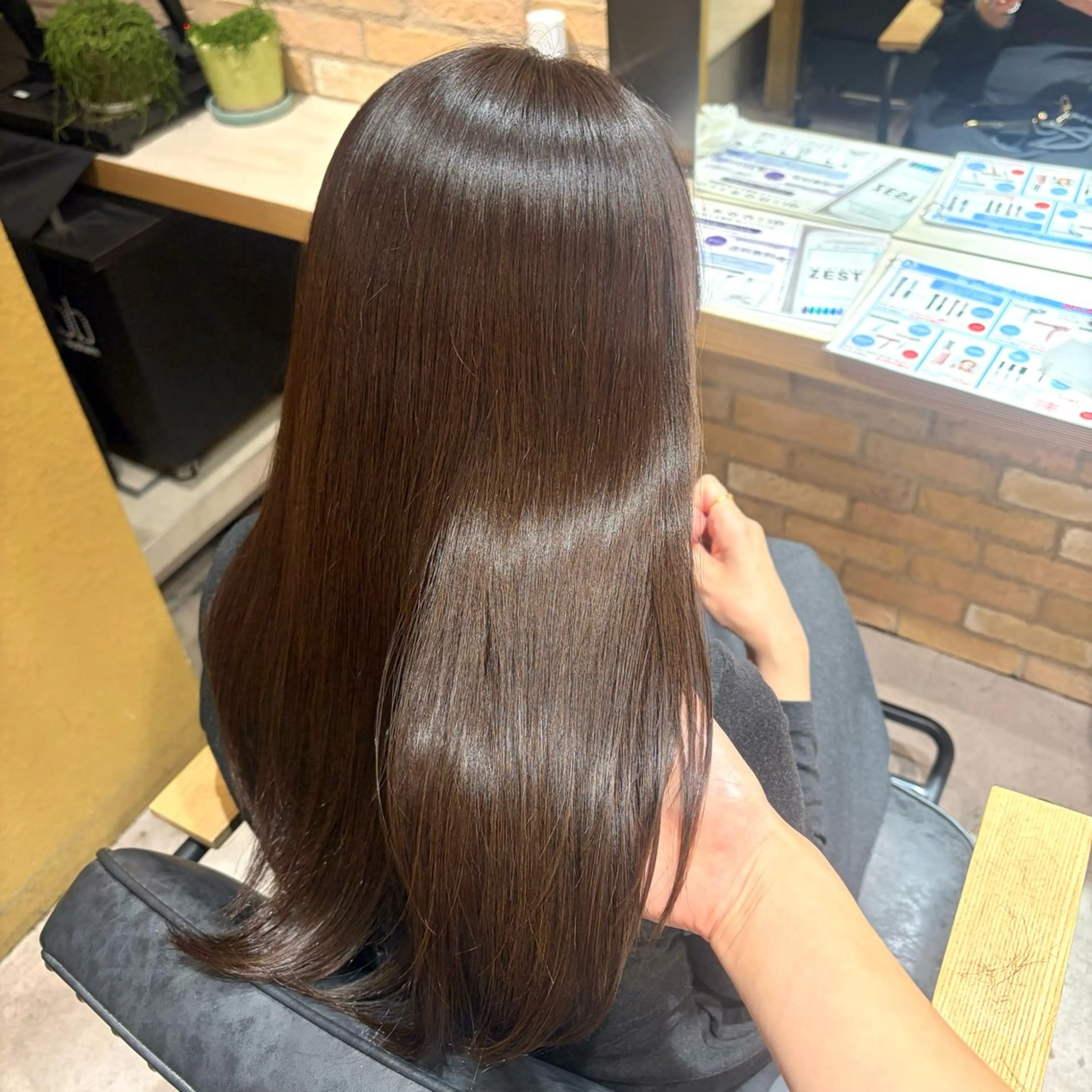 ロング カラー カット ヘアカラー レイヤー/nail COCOROのヘアスタイル