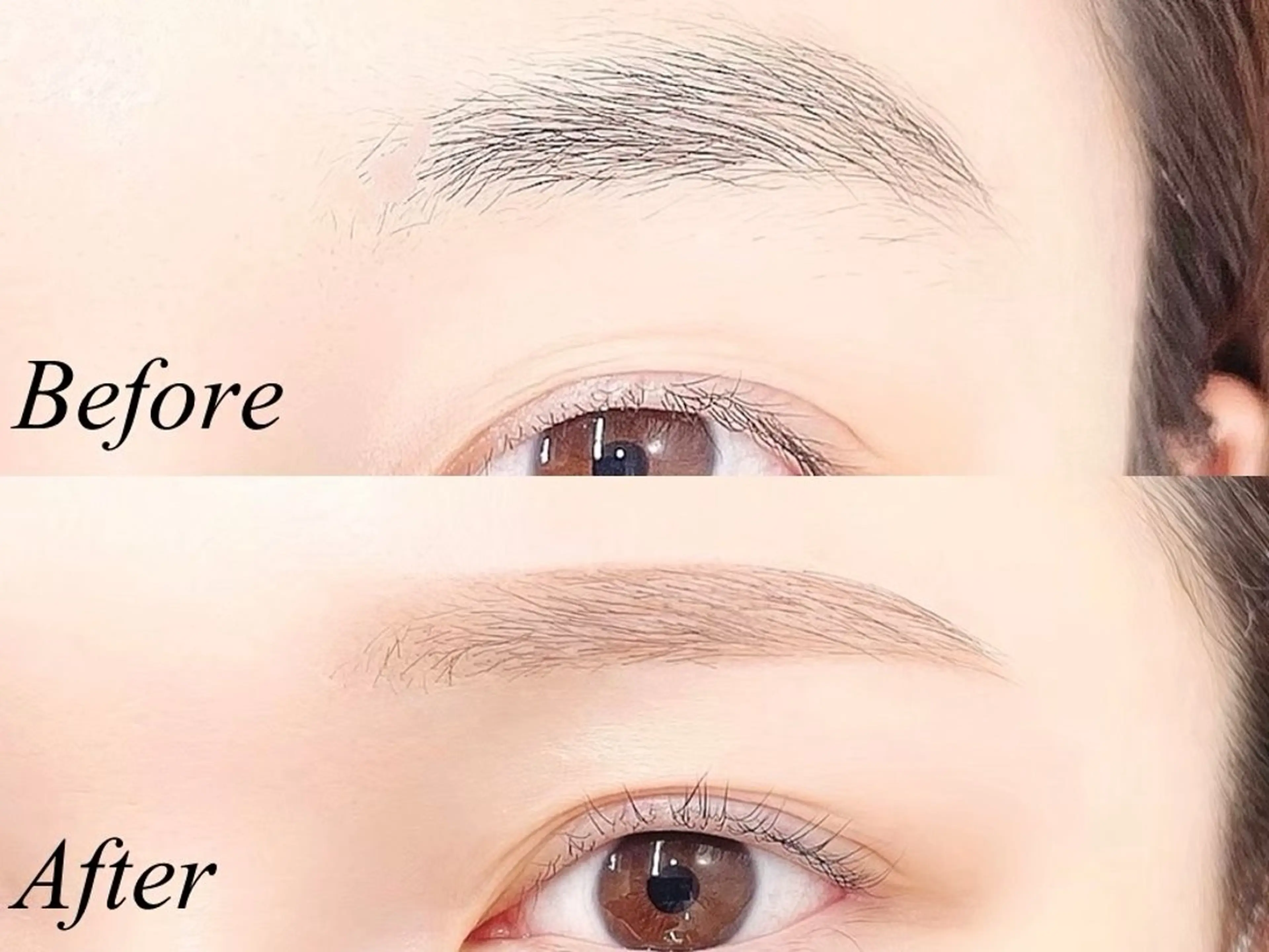 学割U24🎓《黄金比×最新トレンド💠》美眉アイブロウWAX (メイク込) ￥3,600 ＋指名料￥300の写真