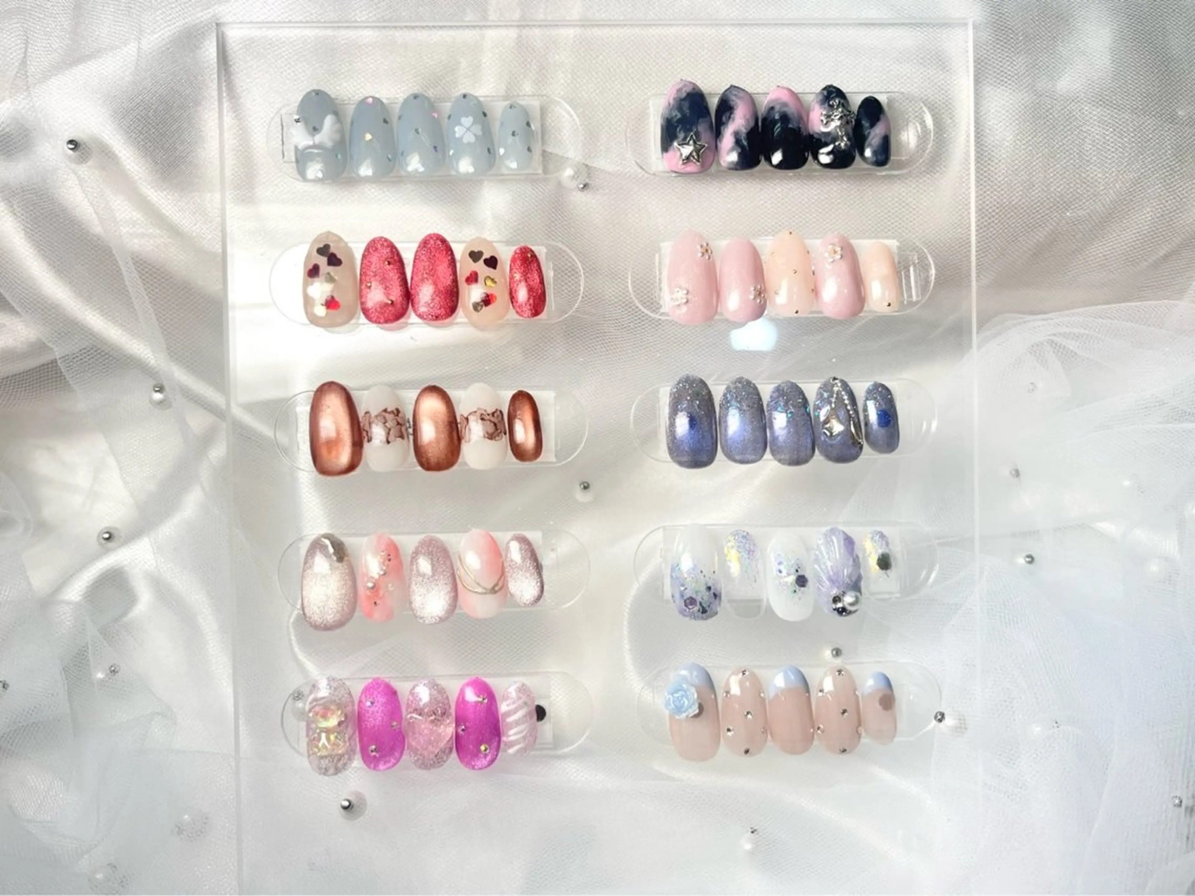 ネイル ハンドネイル Queennail 北堀江megumiのネイルデザイン