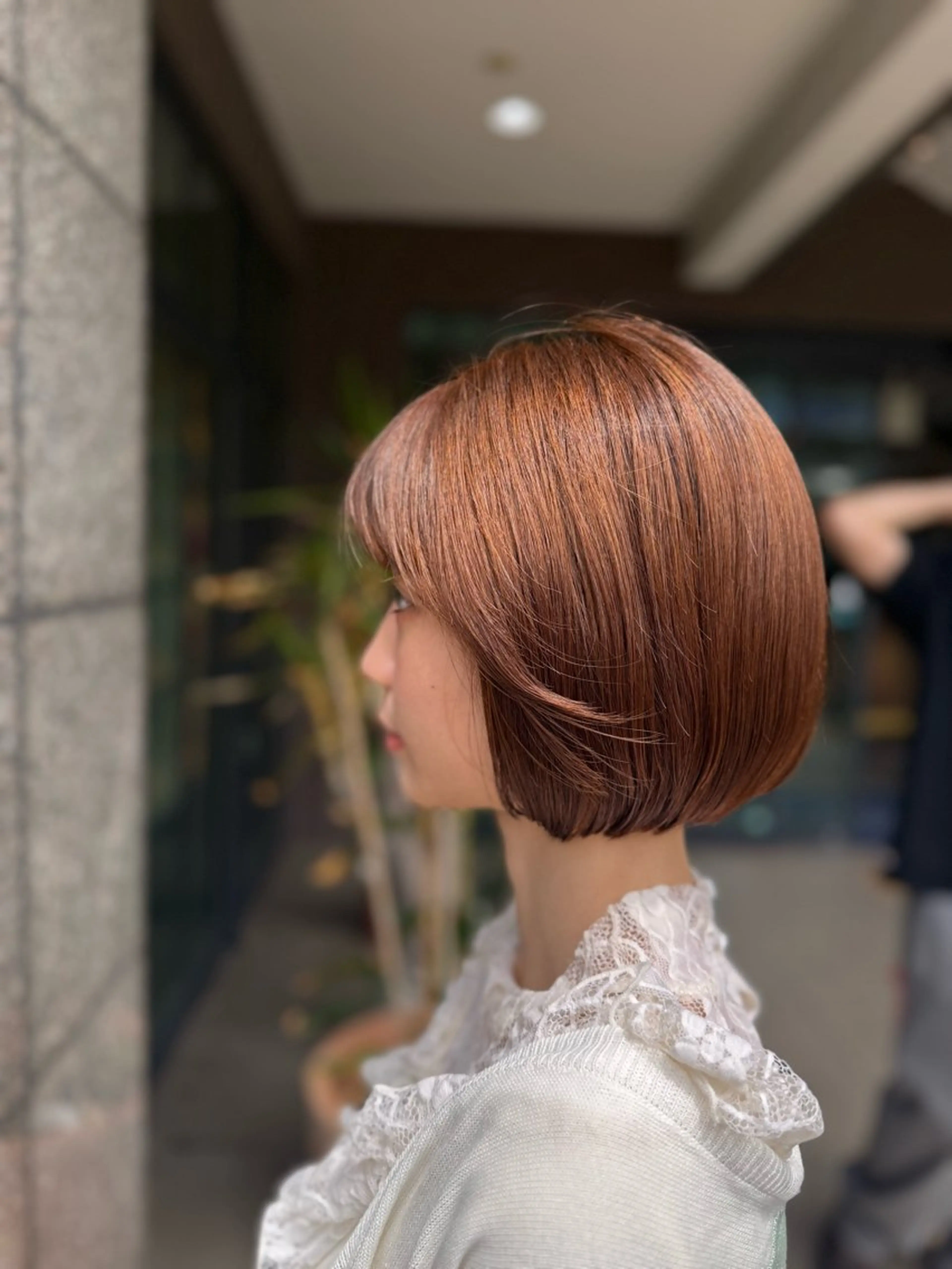 ショート カット 小川 朋夏のヘアスタイル