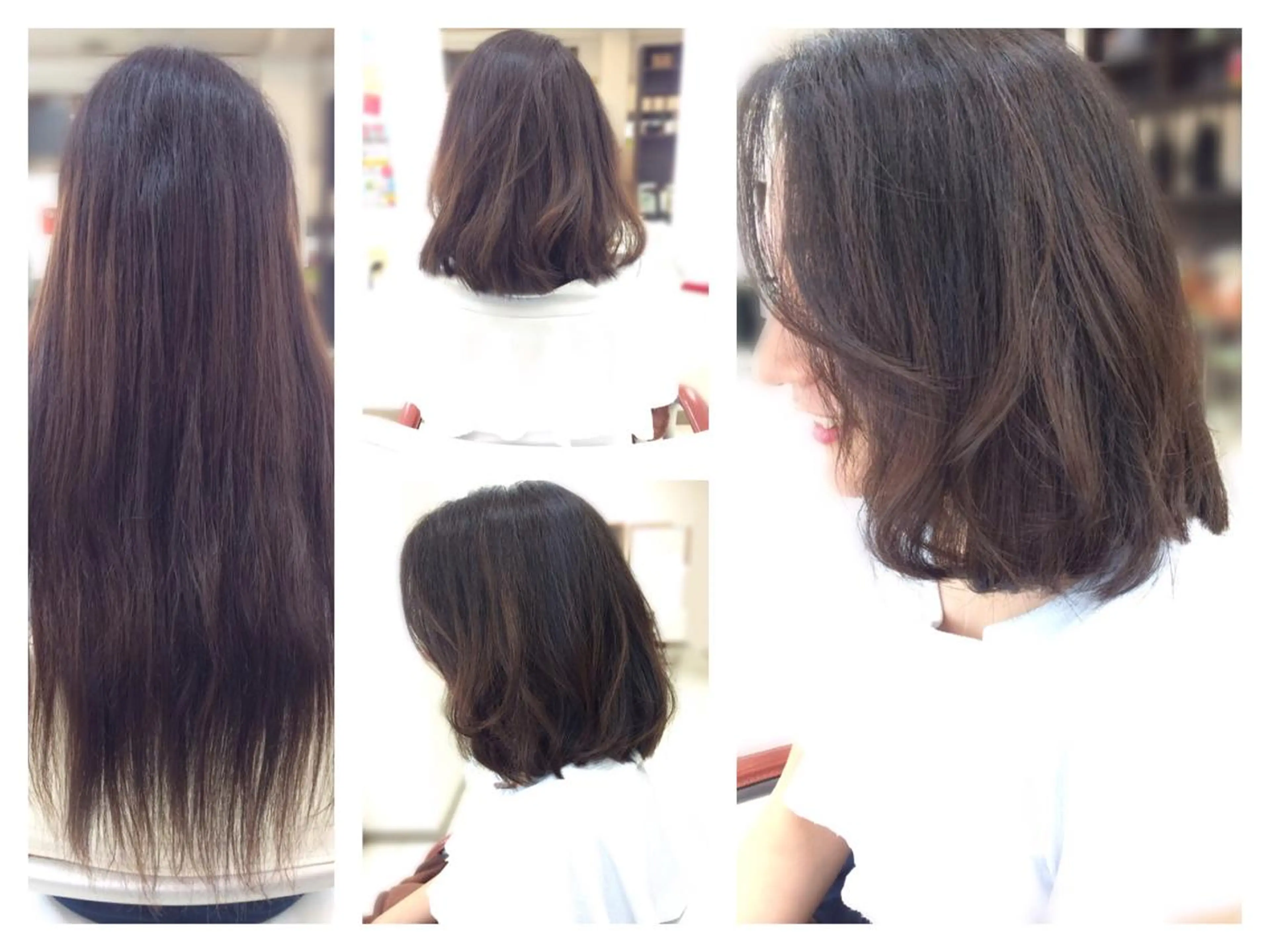 ミディアム カット トリートメント ヘッドスパ Hair VERDEのヘアスタイル