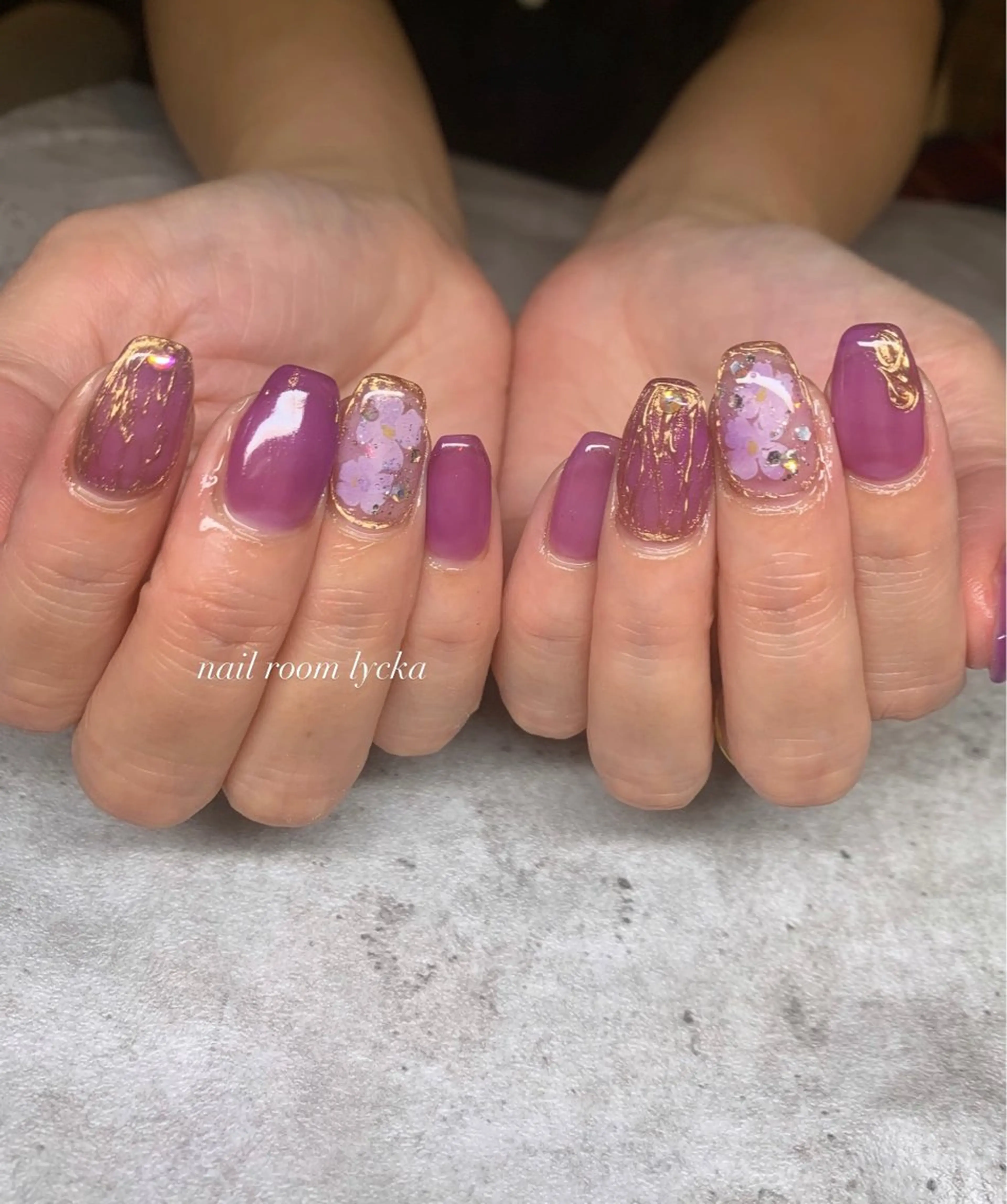 ネイル ﾈｲﾙﾙｰﾑﾘｯｶ 𝐦𝐚𝐲𝐮のネイルデザイン