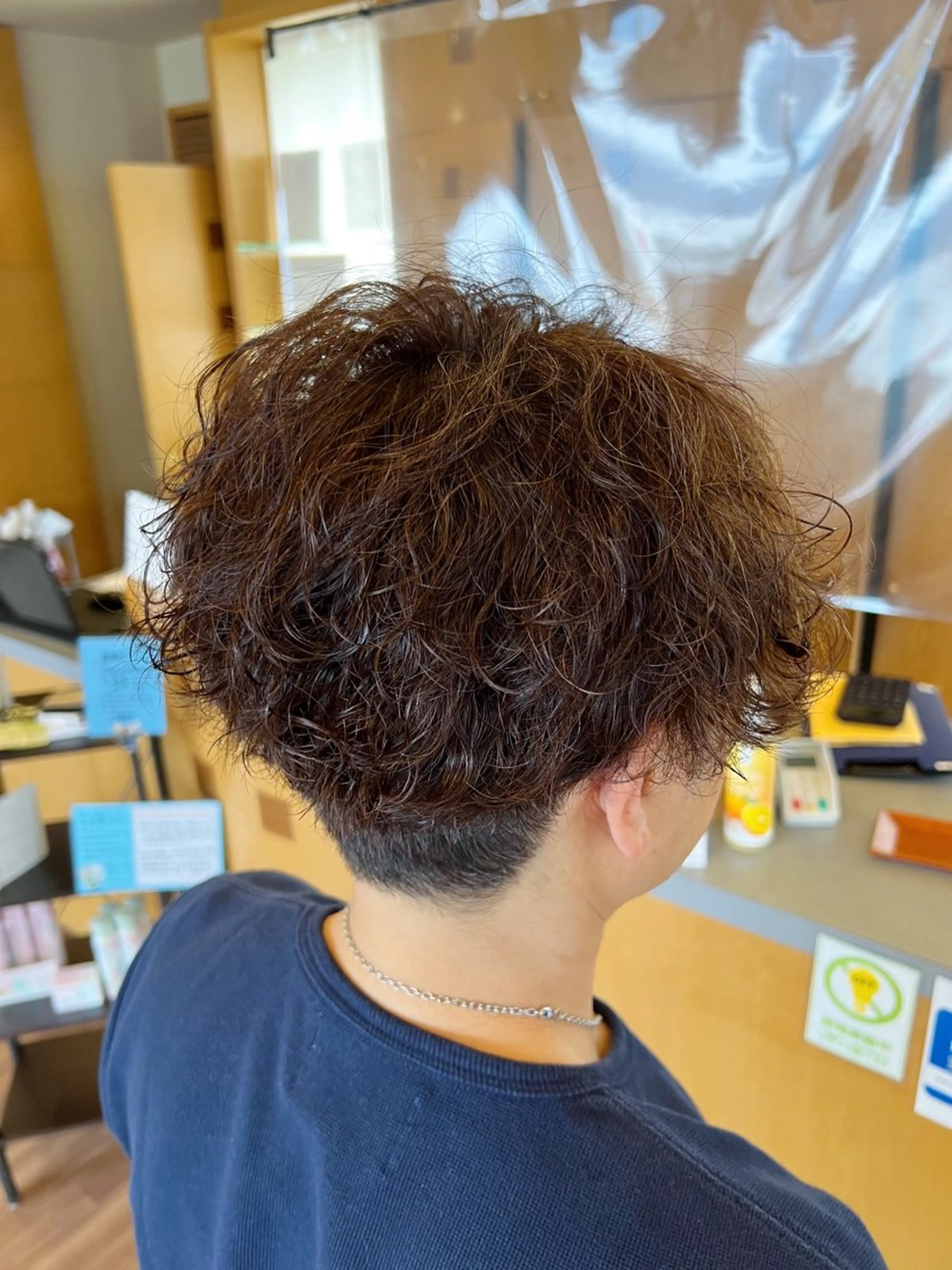 パーマ メンズ 小島 七海のヘアスタイル
