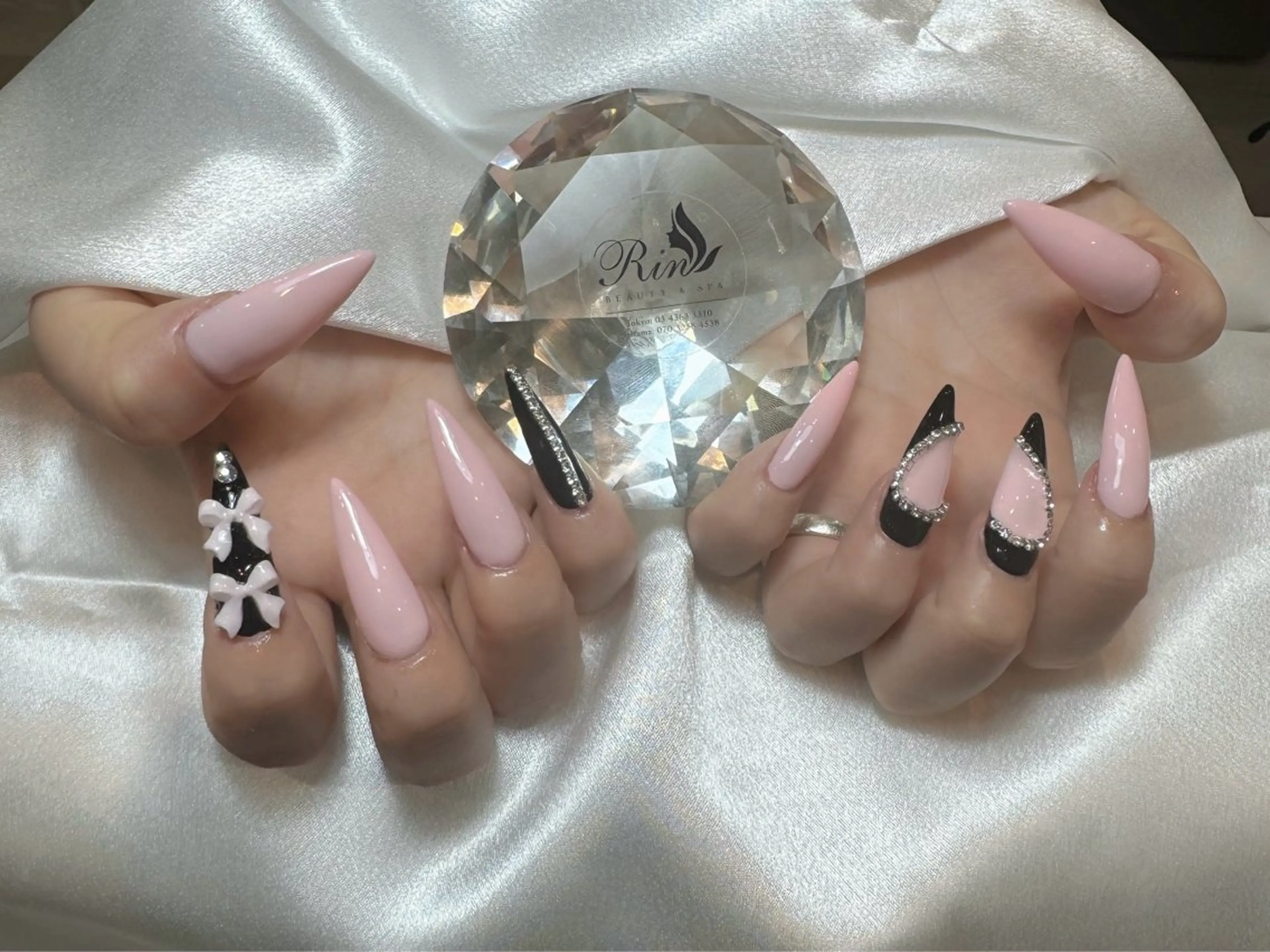 長さだし】◎4本アート・ストーン・パーツ付け放題 ◇¥9600→¥8900の写真