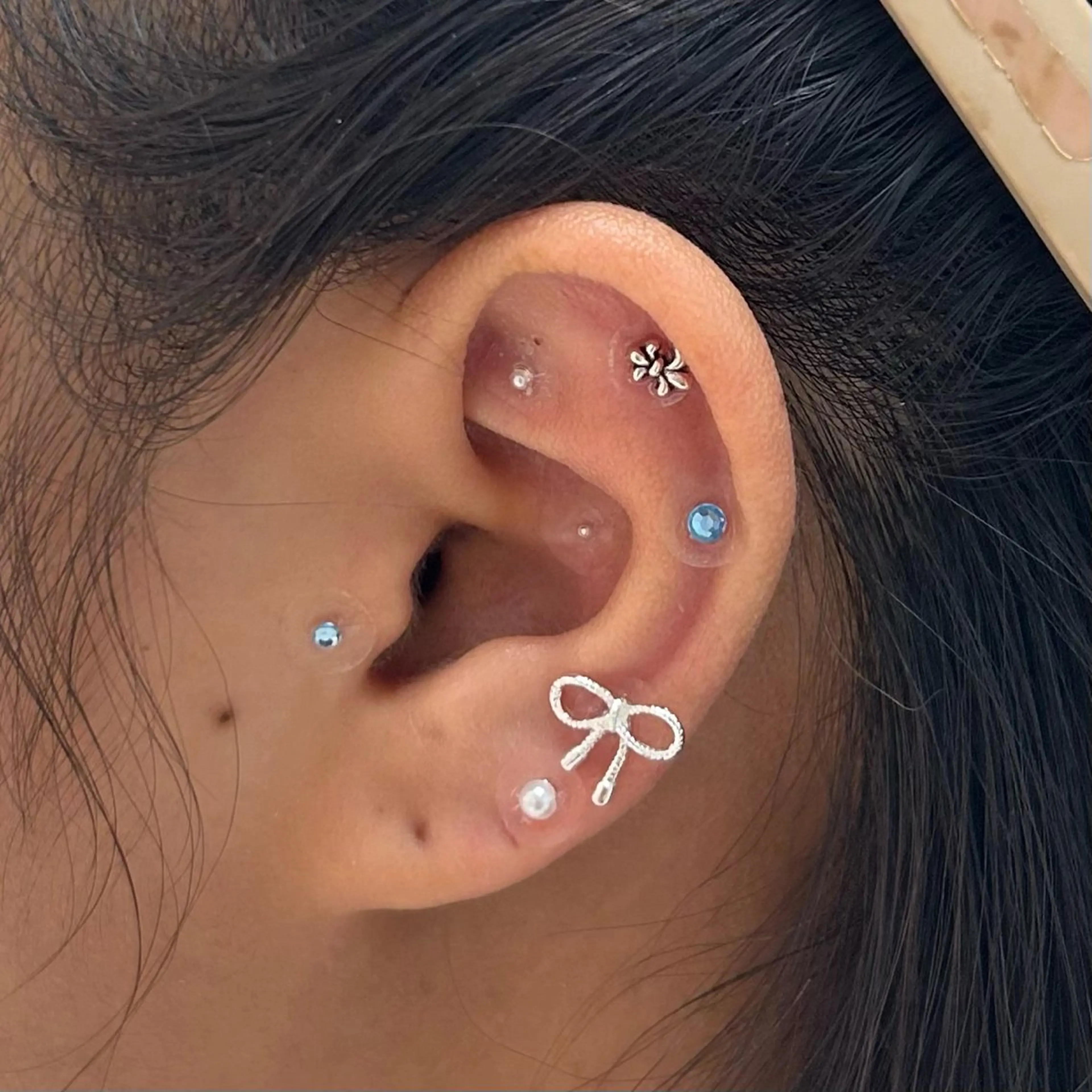 💎しっかりカールまつげパーマ×耳つぼジュエリー10粒💎の写真