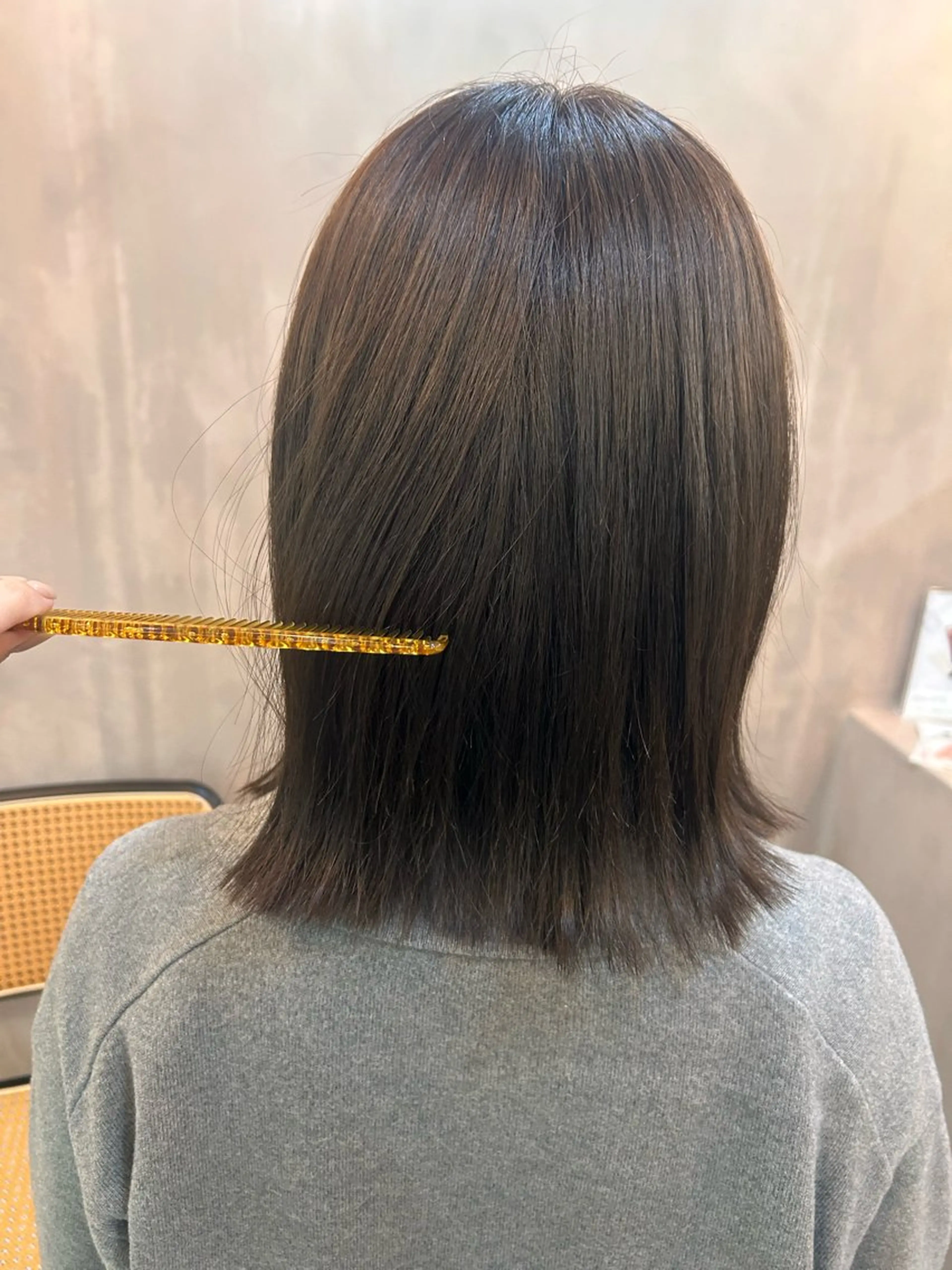 ミディアム miyu /yucca大阪京橋のヘアスタイル