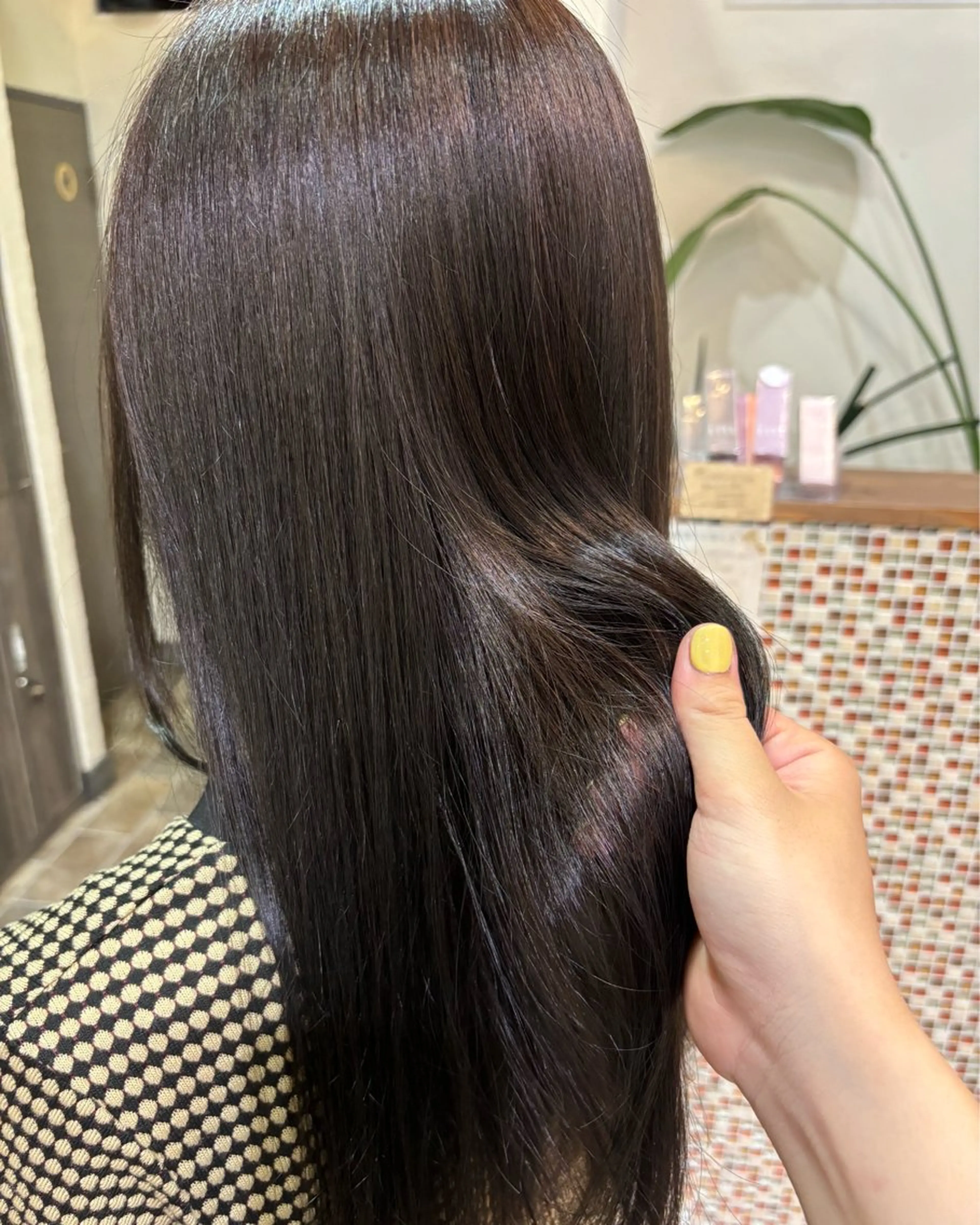 カラー 透明感カラー 藪田 鈴のヘアスタイル