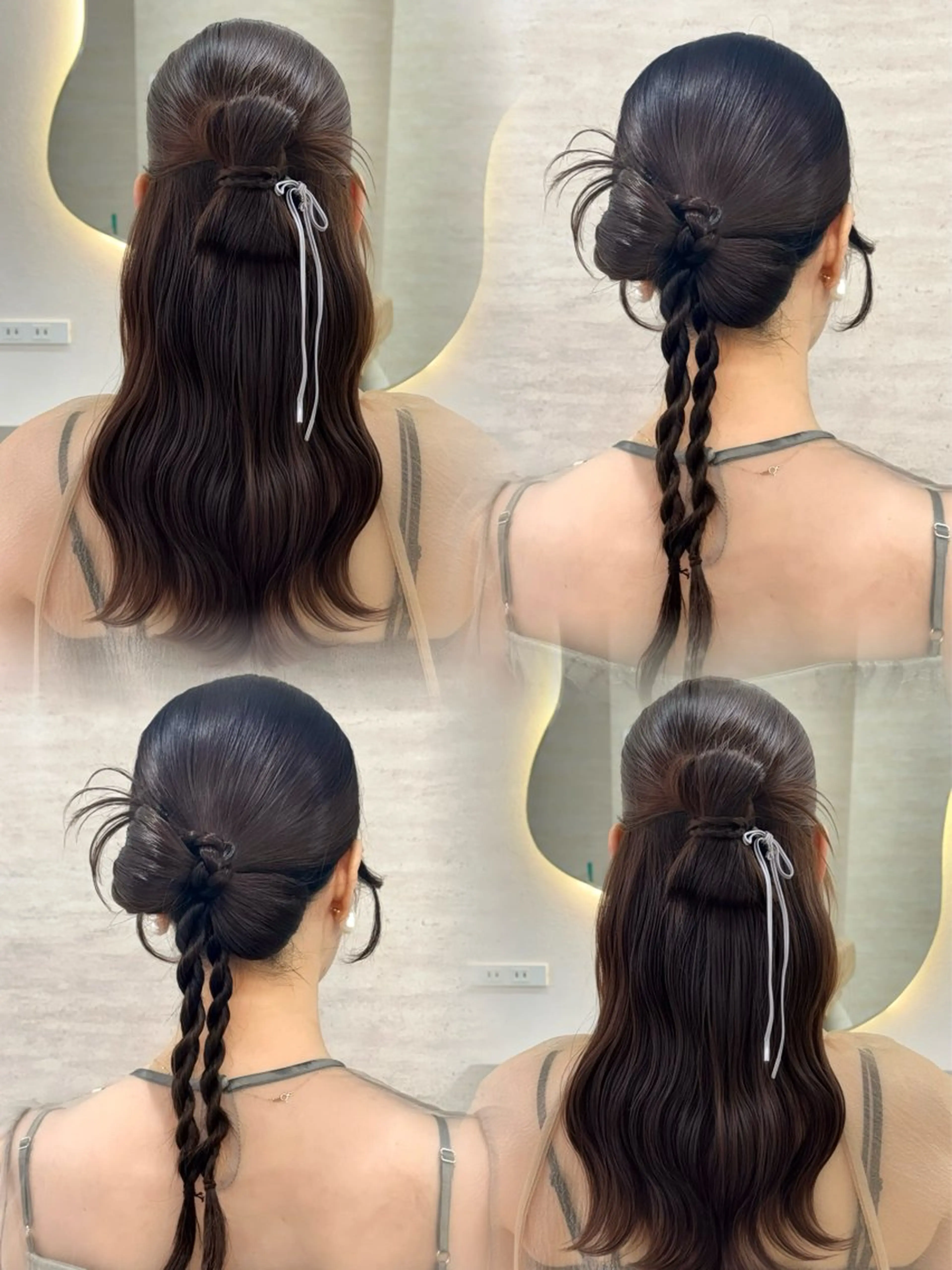 ヘアアレンジ ヘアセット 韓国ヘア‎🪽 あんじぇ‎🤍池袋のヘアスタイル