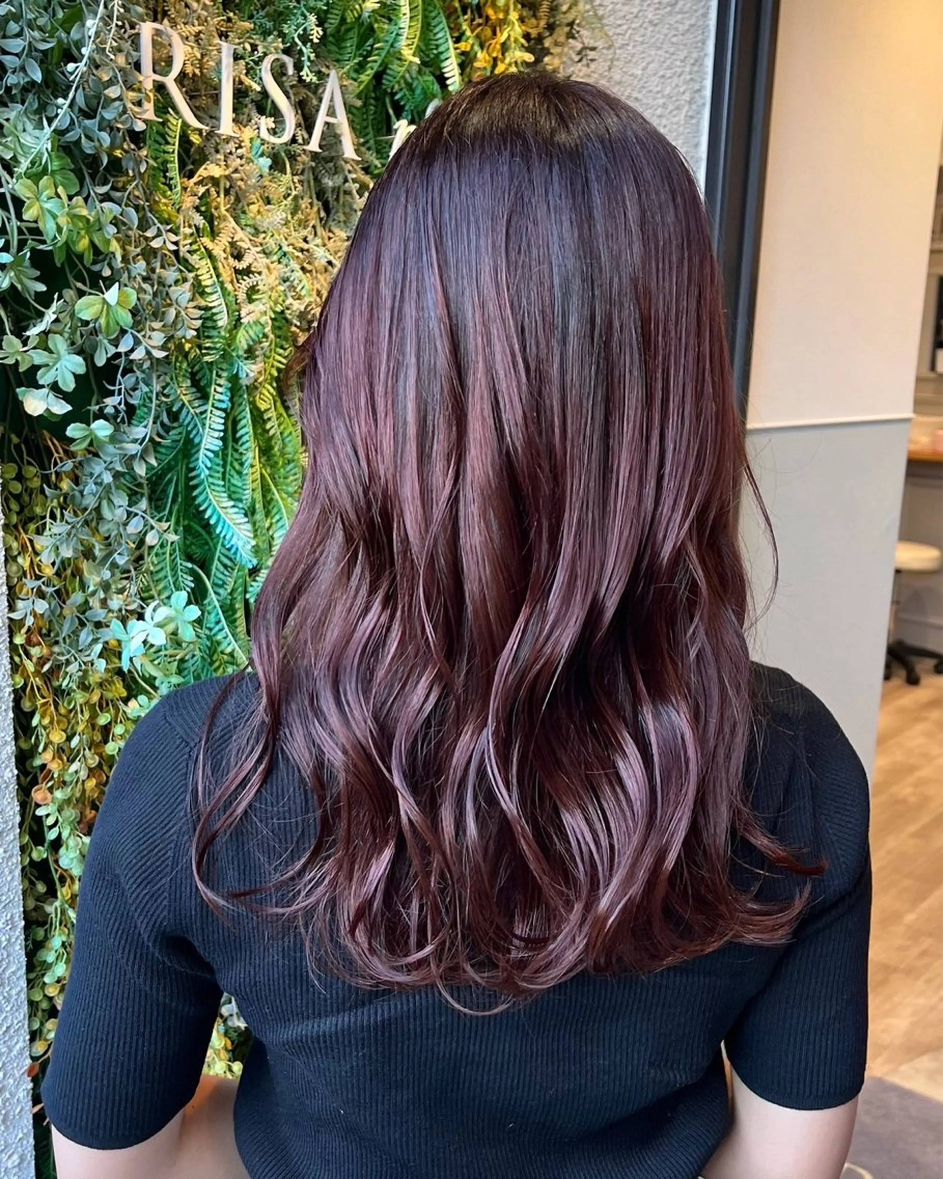 ロング カラー 北島 遥香🫧インナ ー /ベージュカラーのヘアスタイル