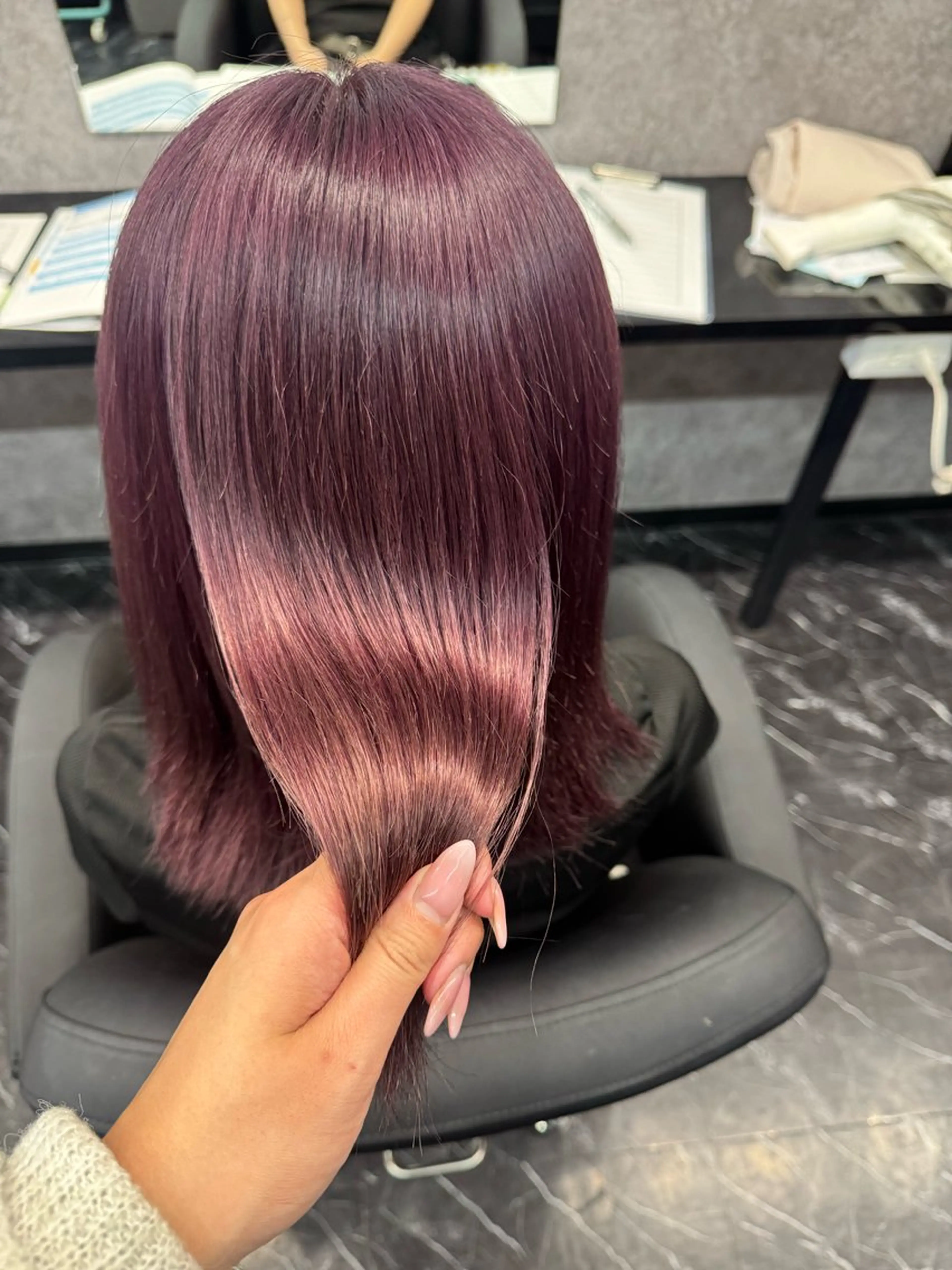 カラー UNDRvr Fukaのマツエク・マツパデザイン