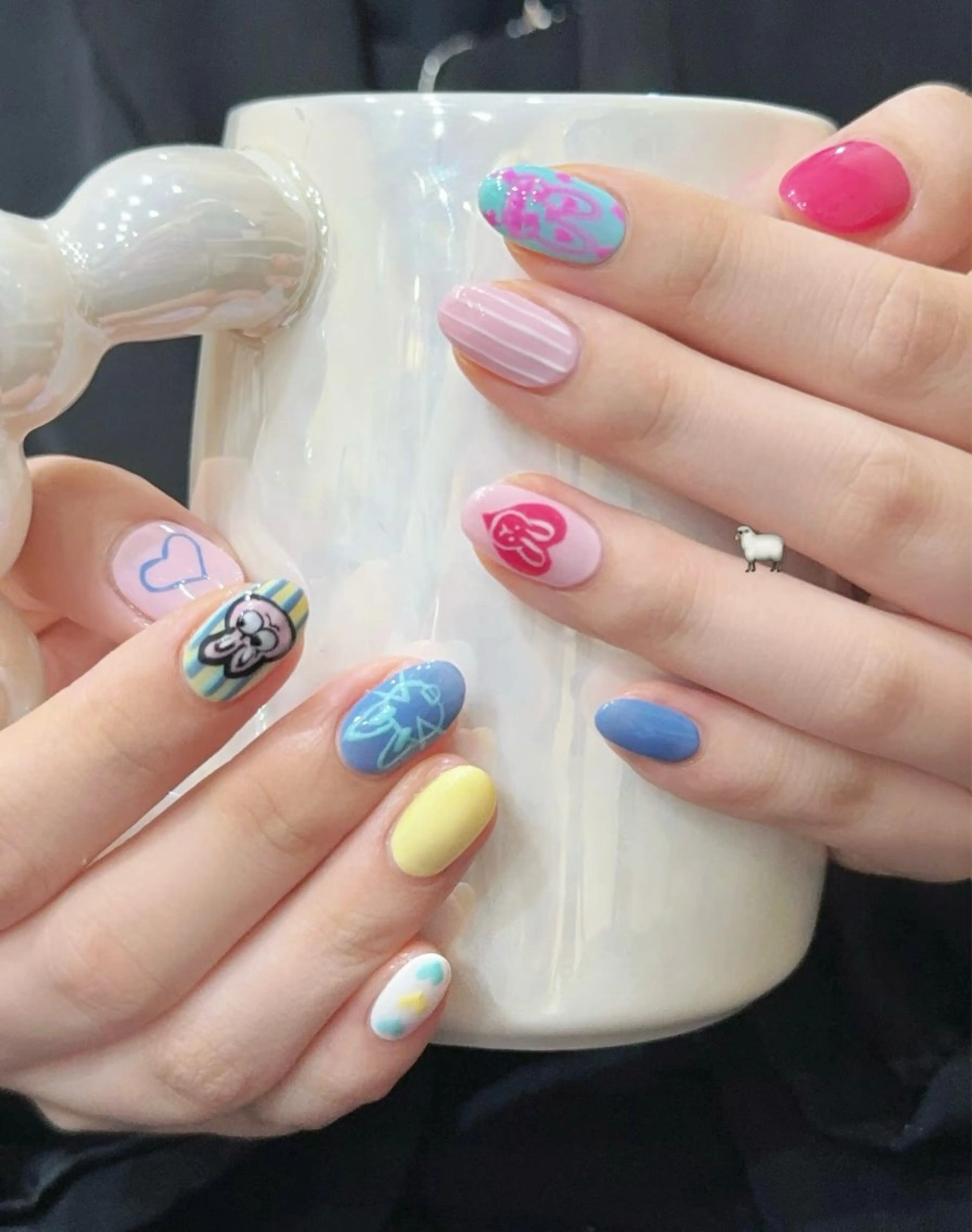 ネイル ハンドネイル Sachi Nail上野のネイルデザイン