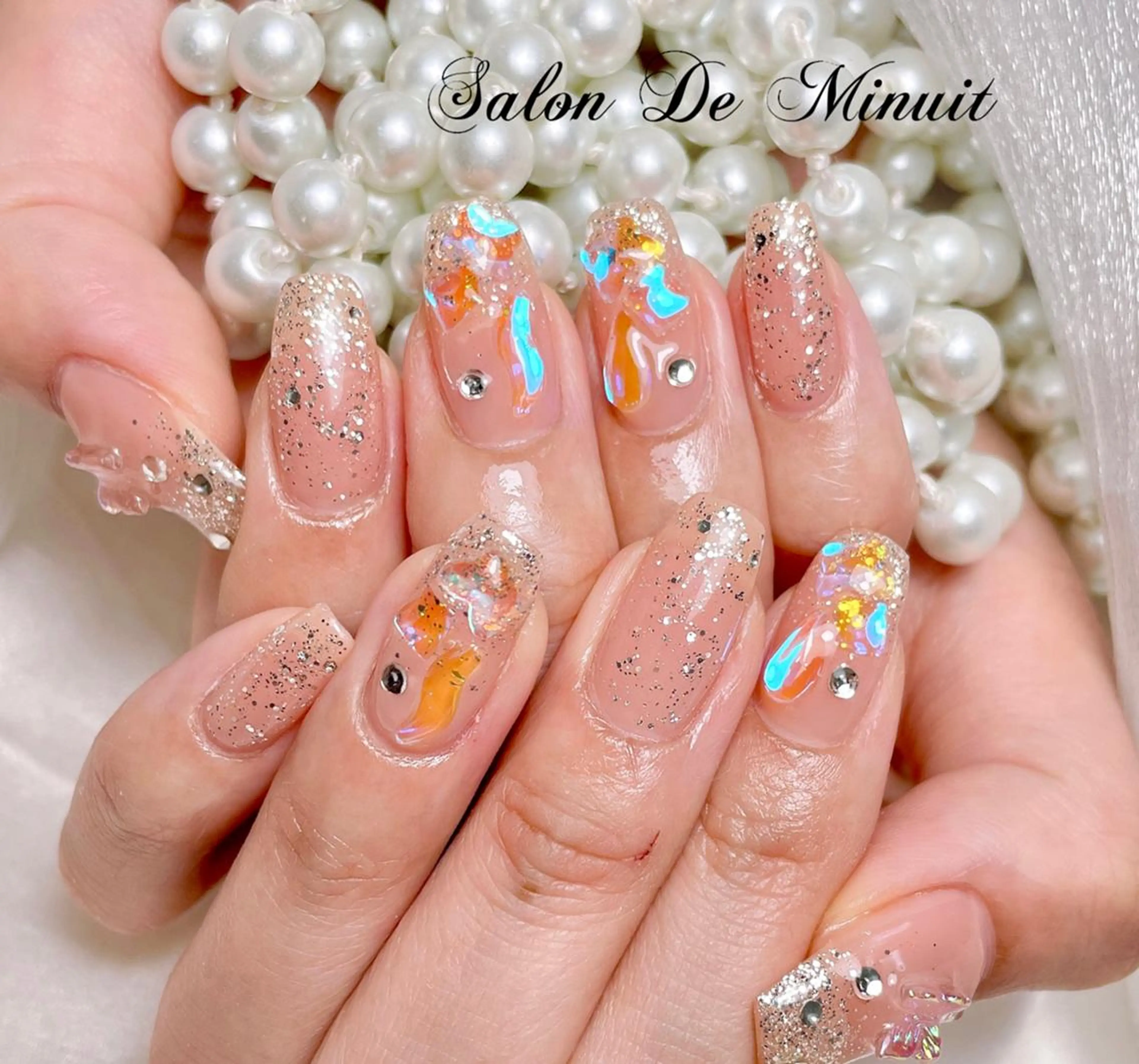 ネイル ハンドネイル ハンドケア Momo 🤍のネイルデザイン