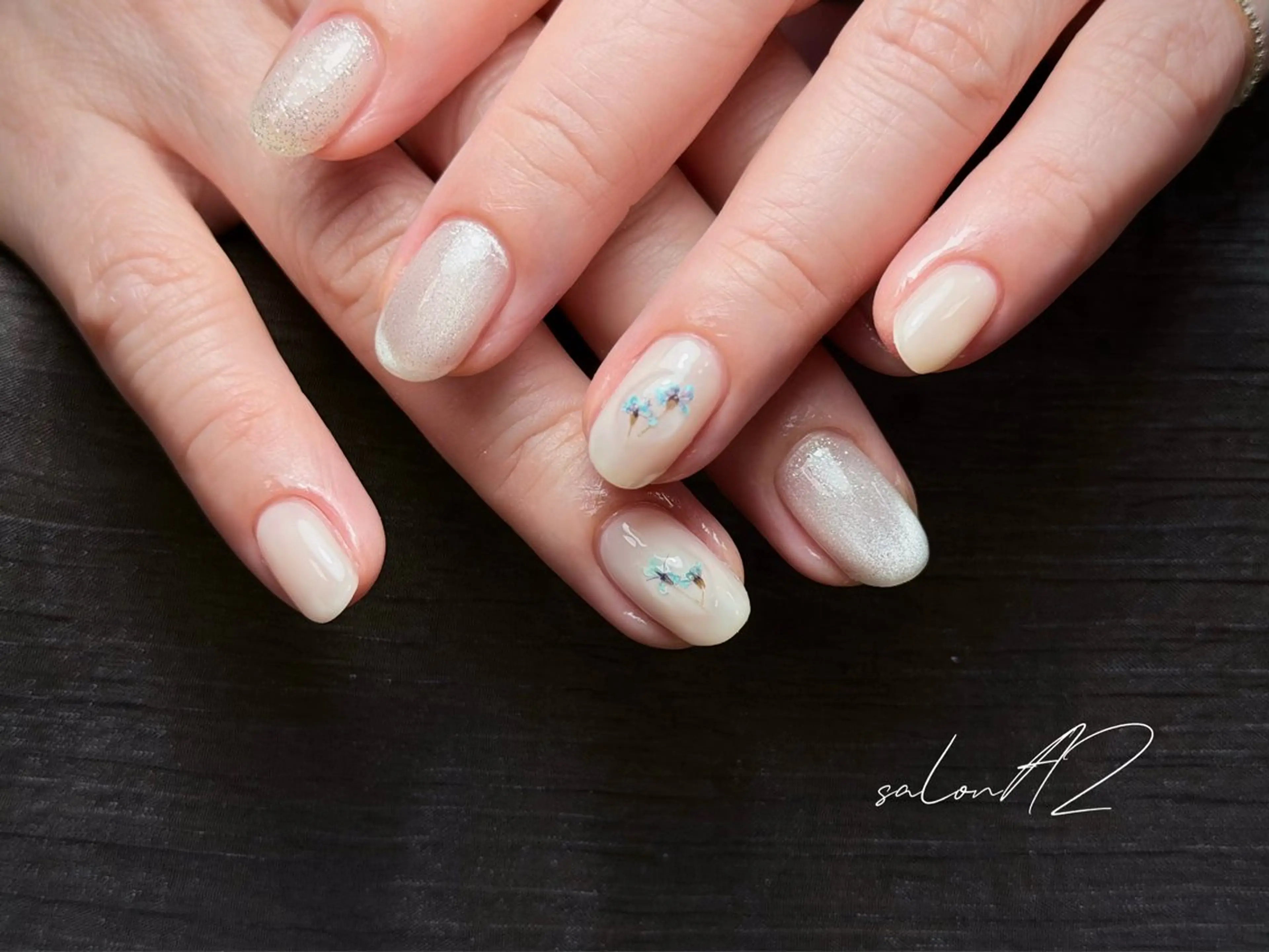 ネイル オフィスネイル ハンドネイル salon AZのネイルデザイン