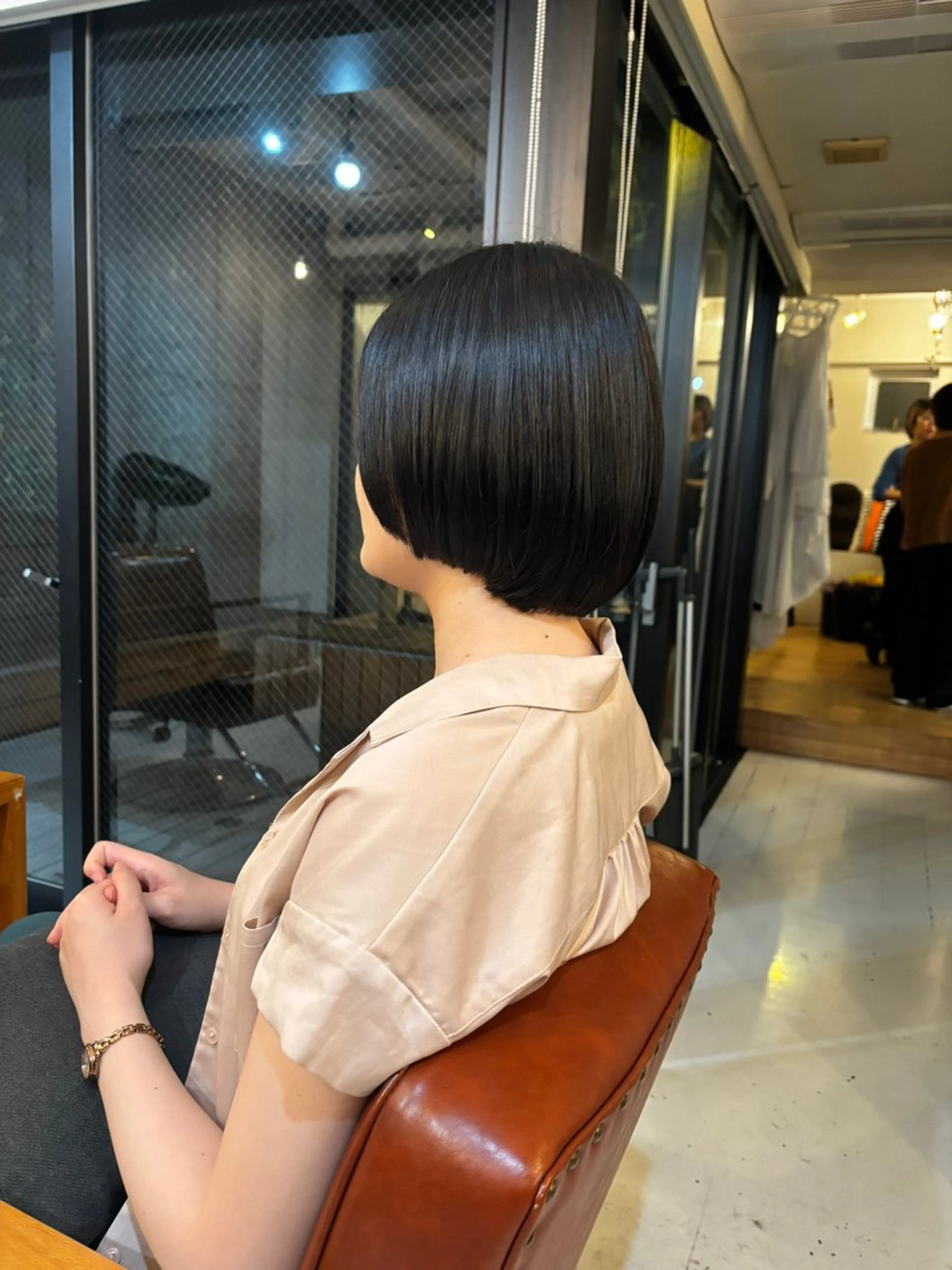 ショート ショートヘア 表参道ボブショート カオリのヘアスタイル