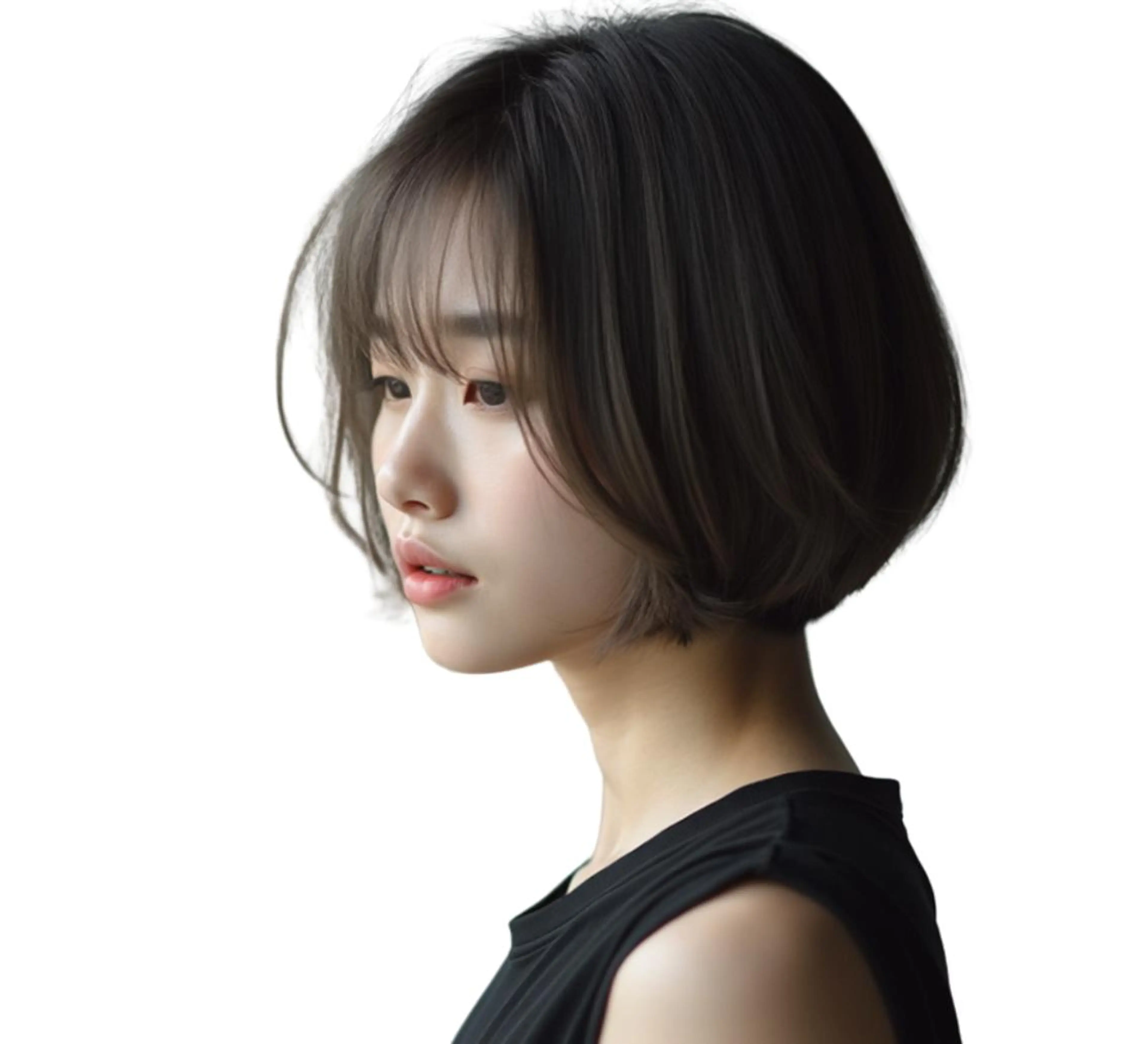 ミディアム 大石 隼也のヘアスタイル