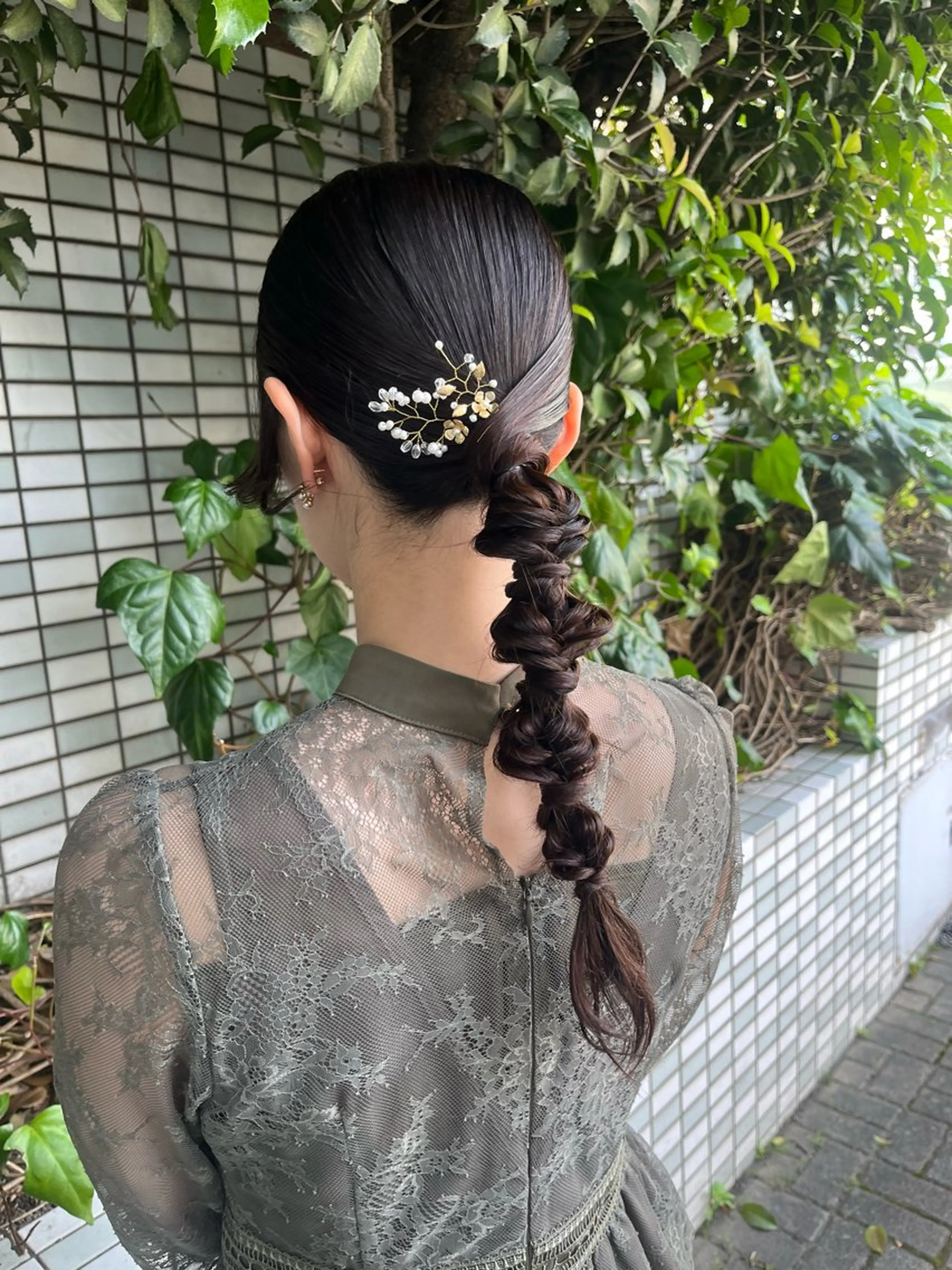 ロング ヘアアレンジ ヘアセット IMARI /のヘアスタイル