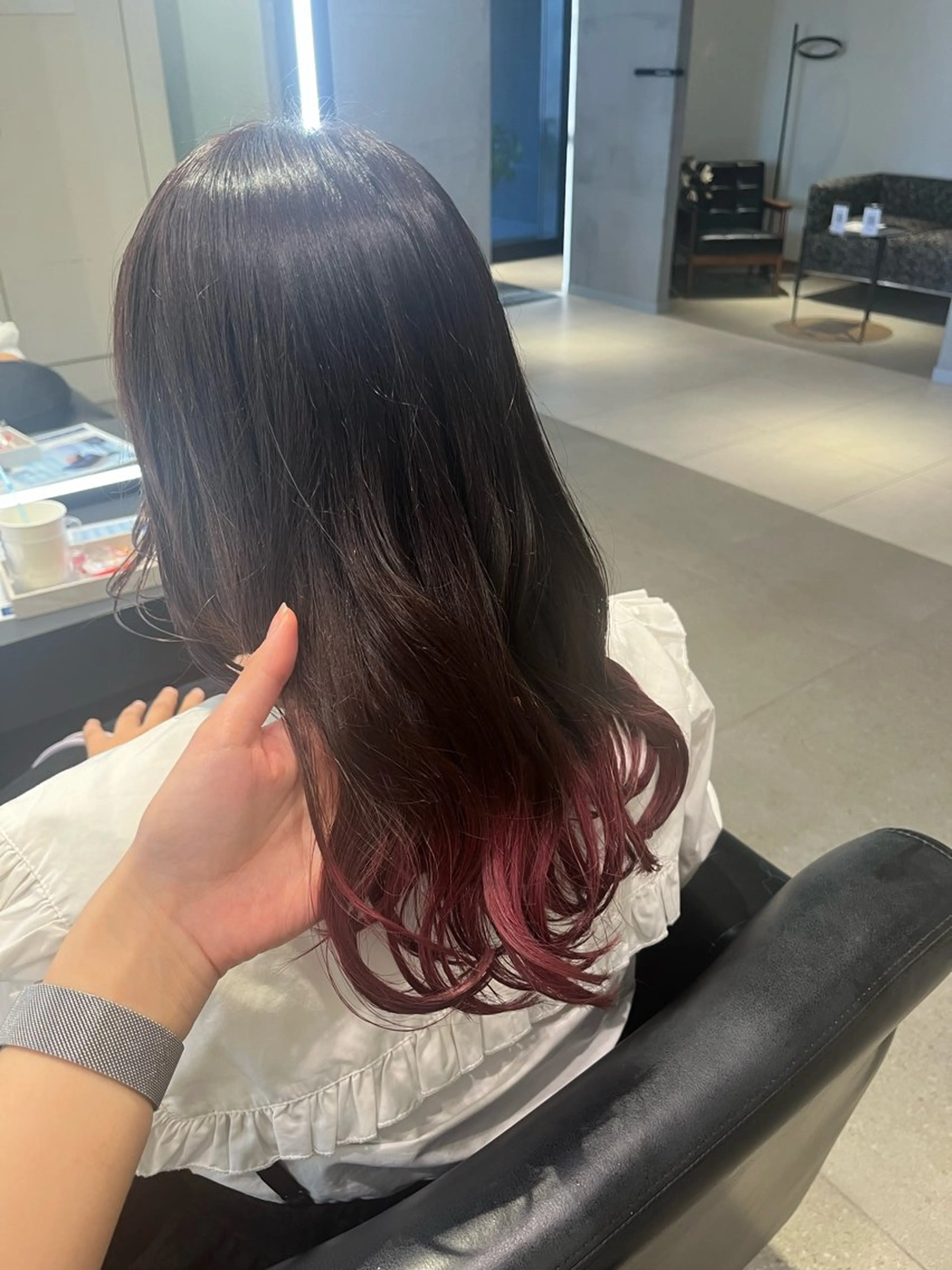 セミロング AYU (ému) 伏見/髪質改善のヘアスタイル