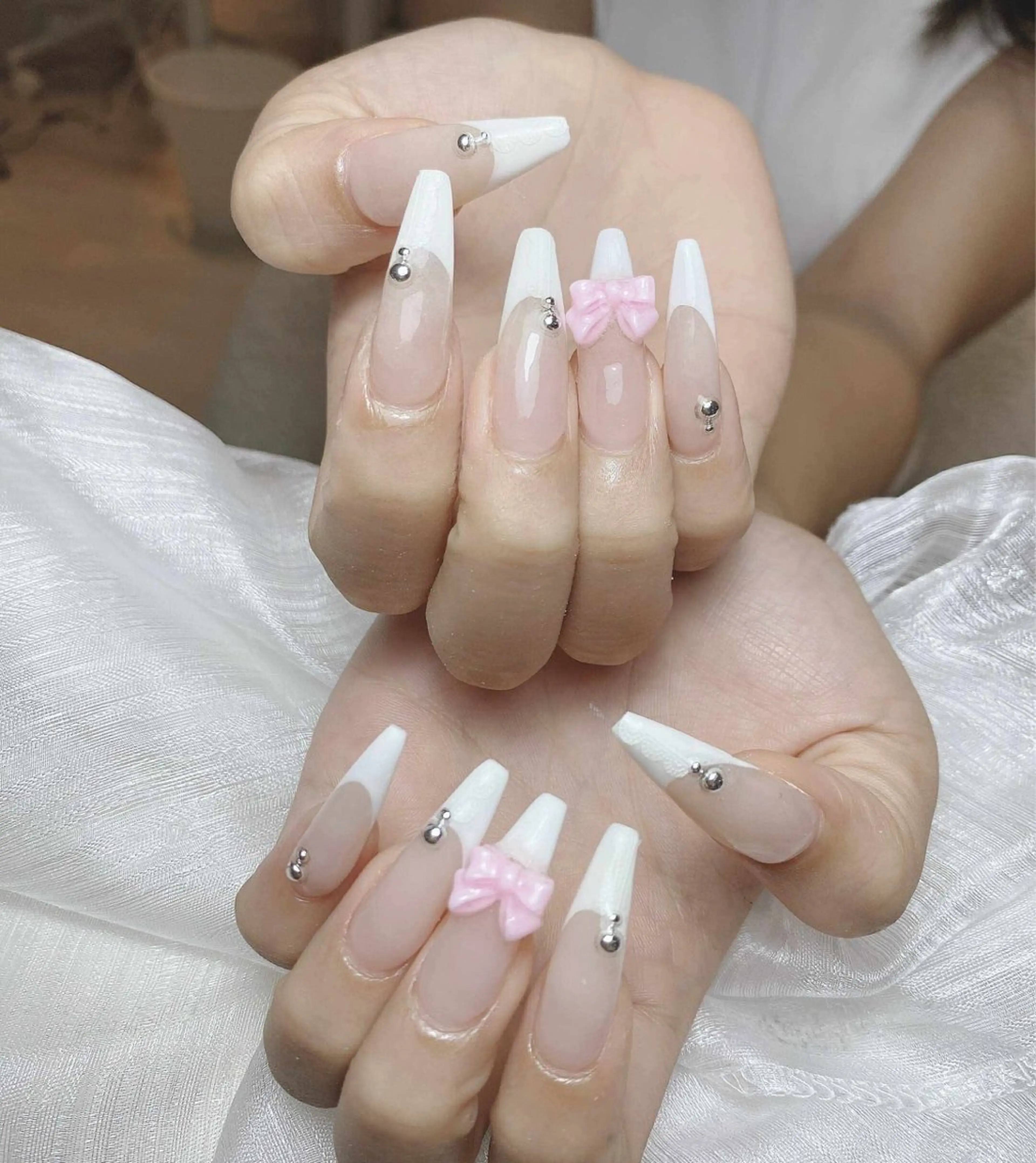 ネイル アートネイル 成人式 ジェルネイル ニュアンスネイル 夏ネイル Nie Nail Shinokuboのネイルデザイン