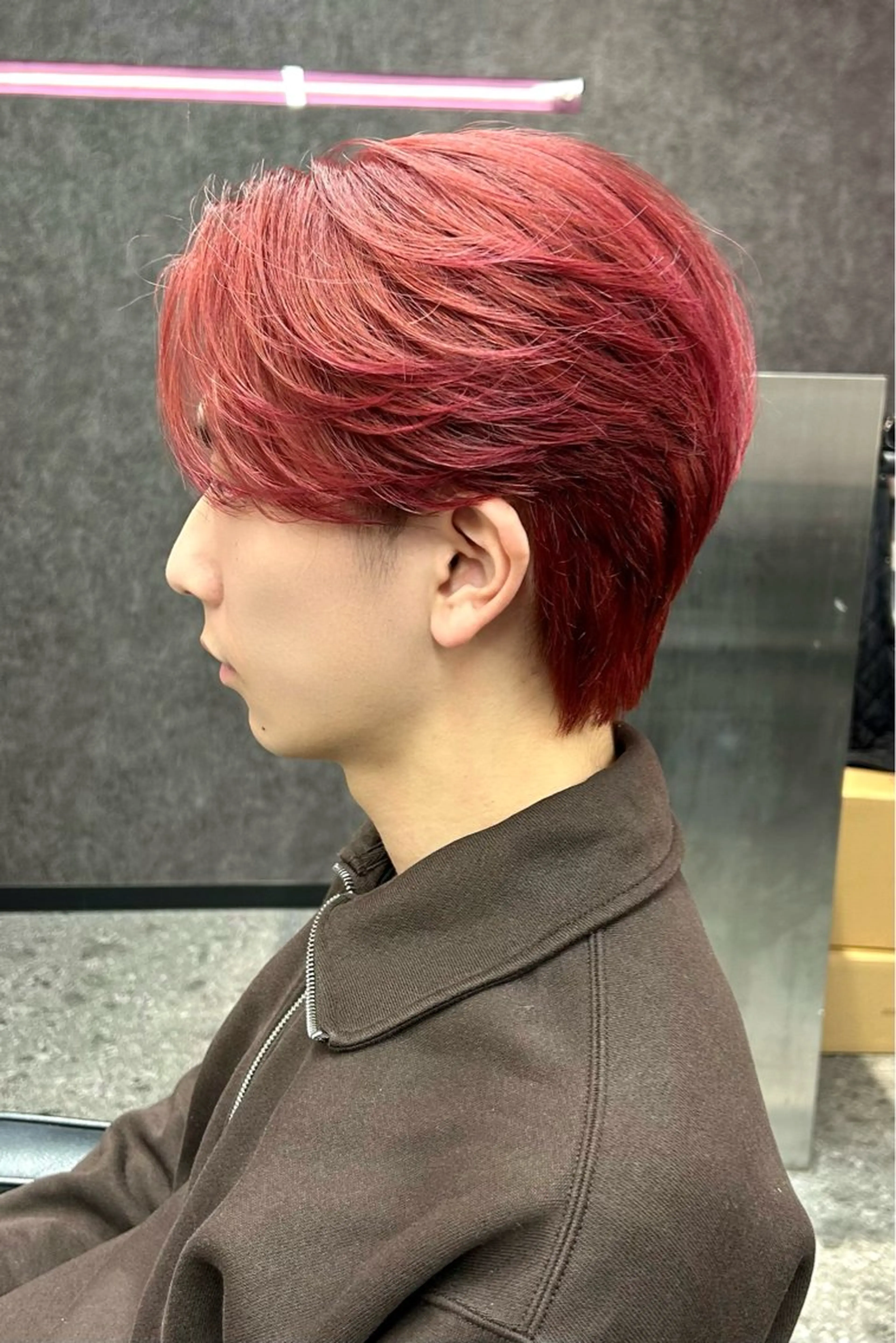 ショート カラー メンズ カット ヘアカラー メンズスタイリスト 前田雄輝のヘアスタイル