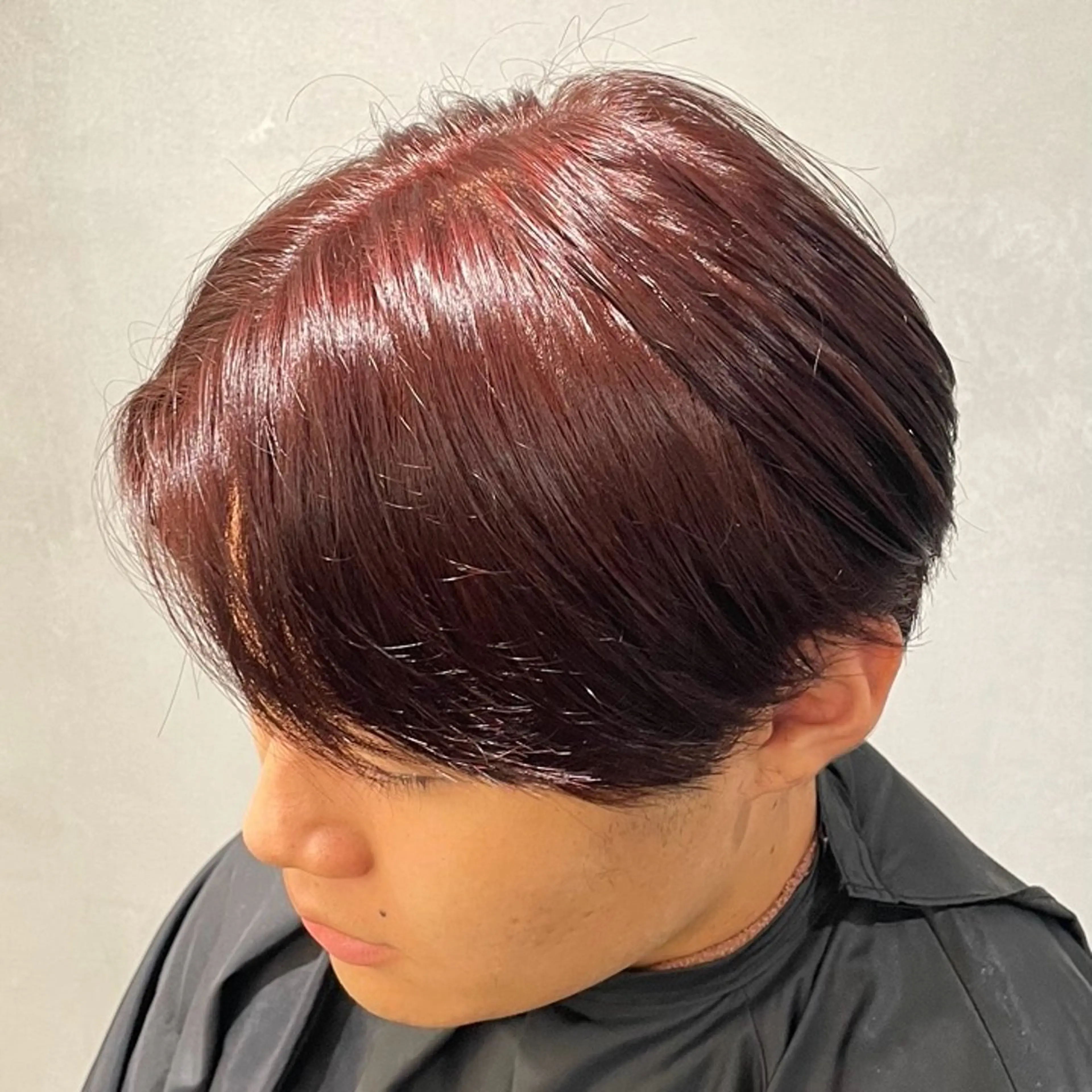 ミディアム カラー ヘアアレンジ メンズ fifth 石川 凪のヘアスタイル