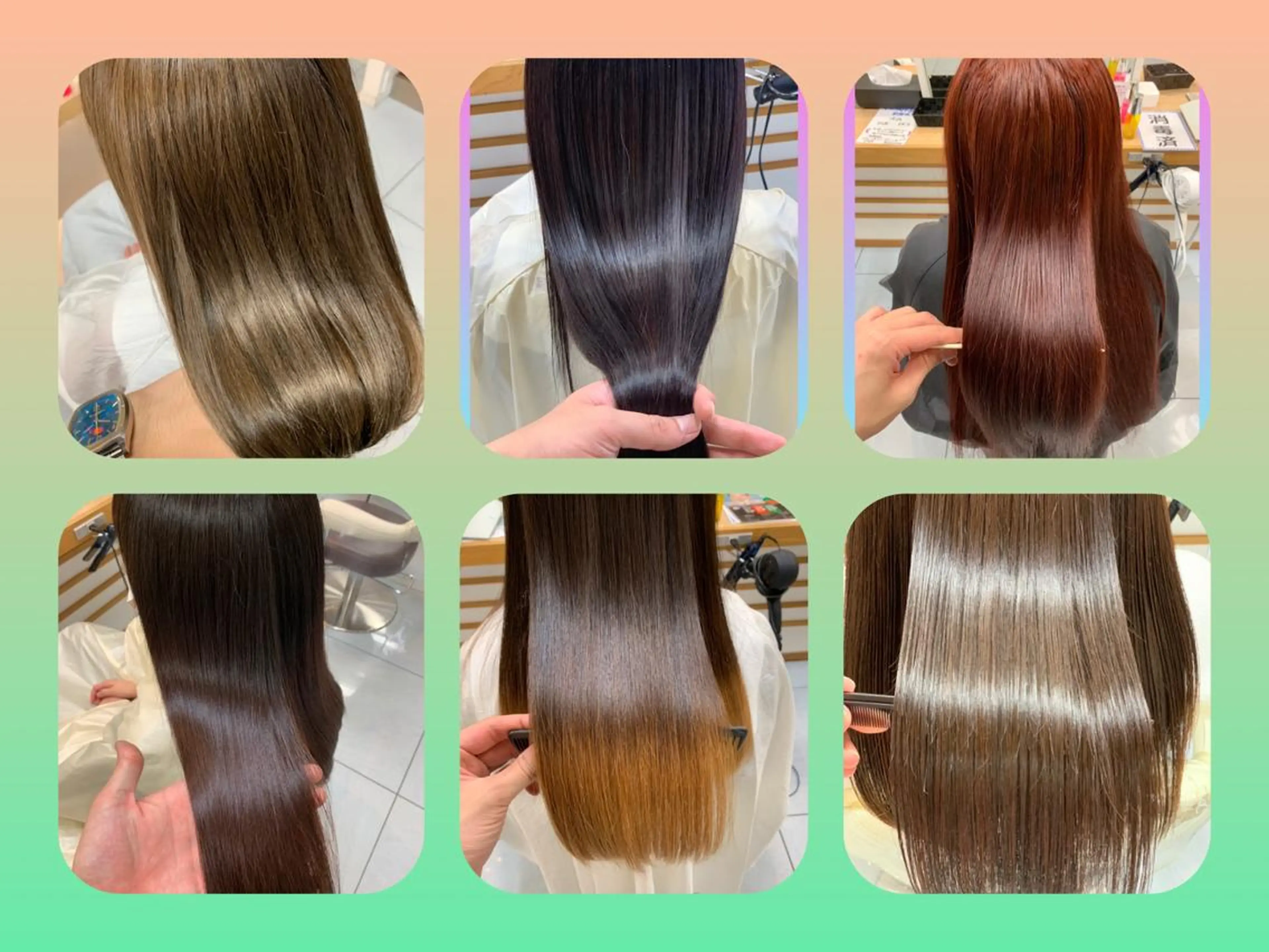 🏆カラー人気No. 1🌈革命⭐️カラーで悩んだらコレ⭐️髪質改善シルキーカラー&似合わせカット!の写真