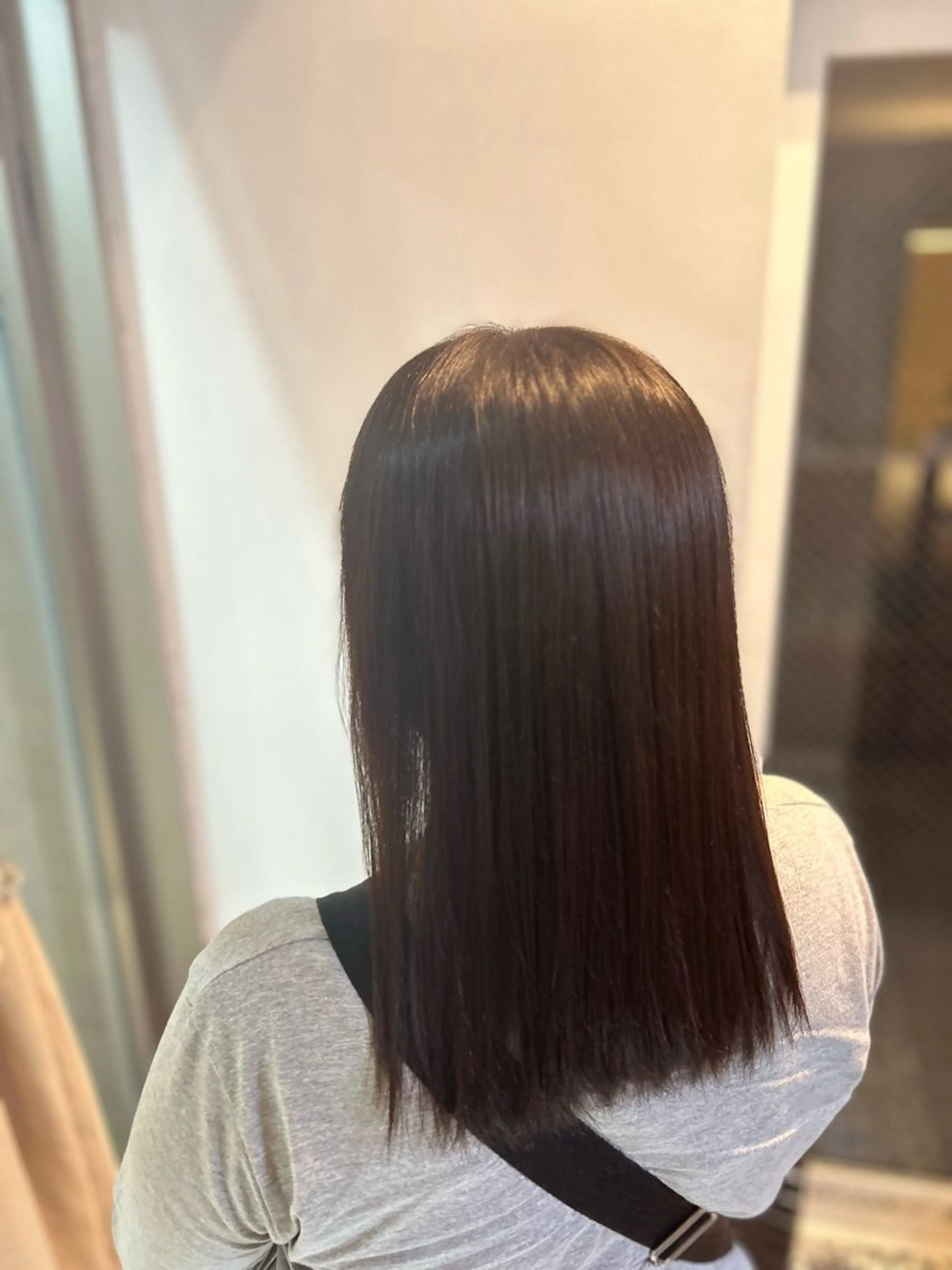 パーマ 縮毛矯正 横浜/宮石怜/ロング カットモデル募集中のヘアスタイル