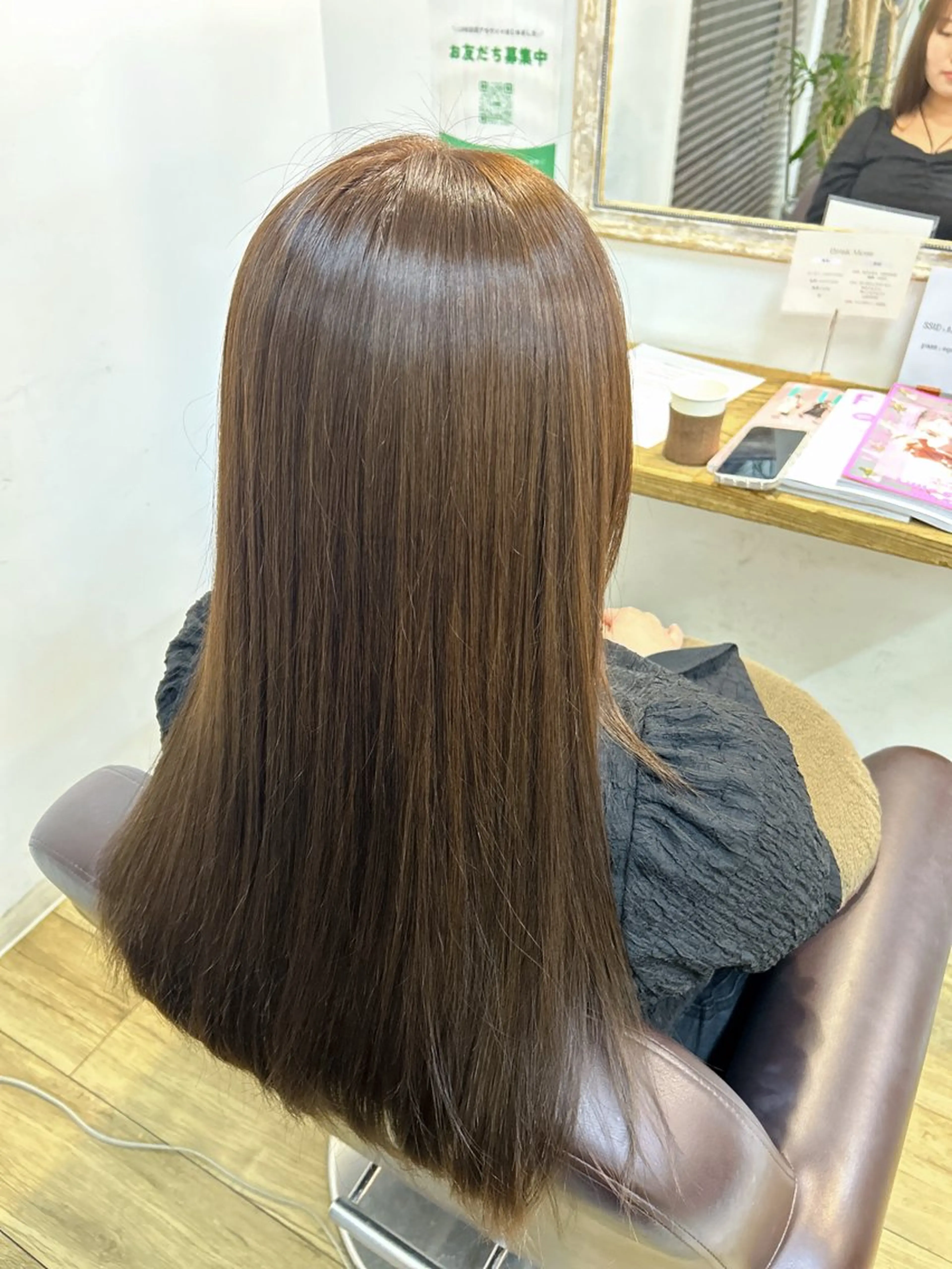 ロング カラー 勝又 胡真千のヘアスタイル