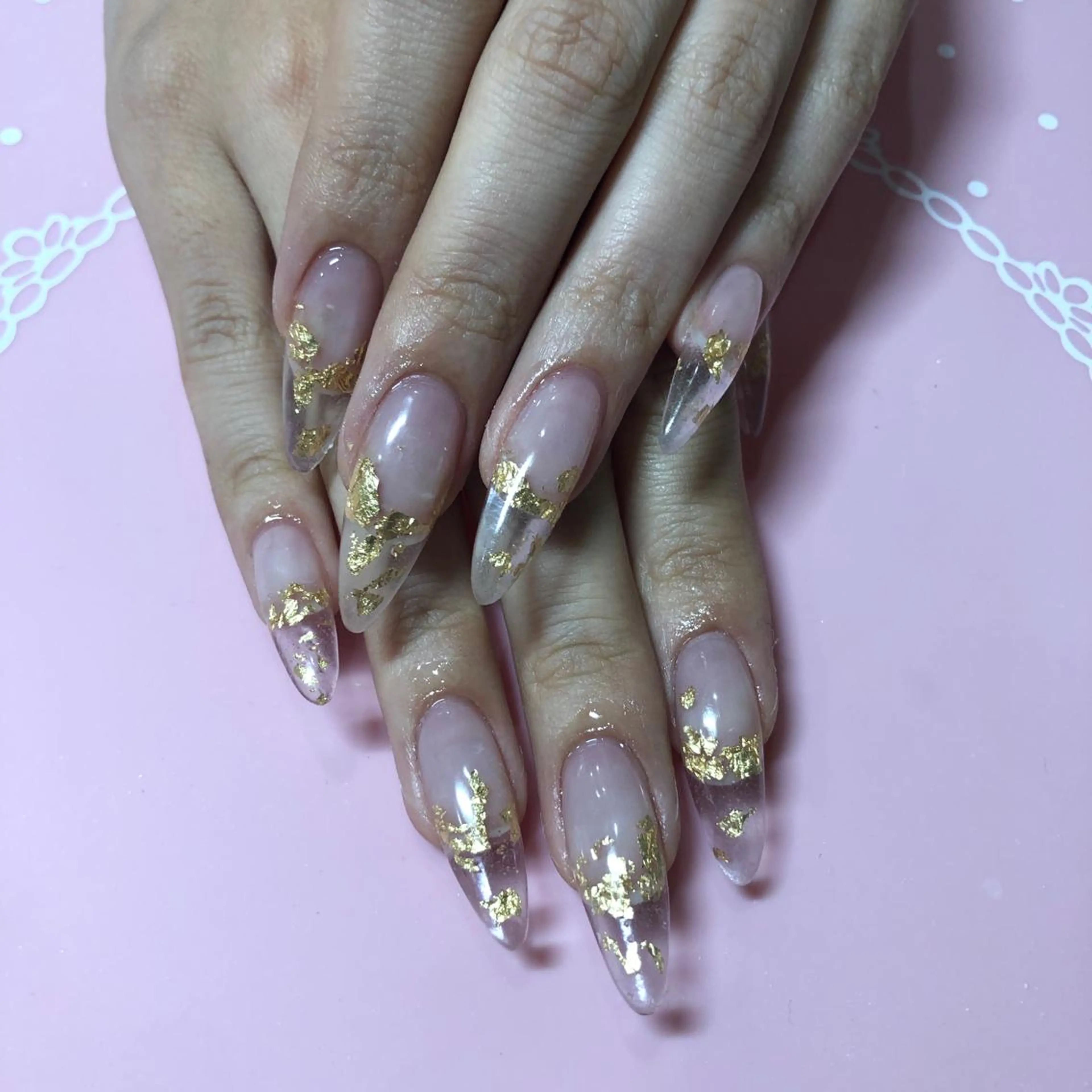 ロング ネイル ハンドネイル 《LB》ラブリエ Nail&eyeのマツエク・マツパデザイン